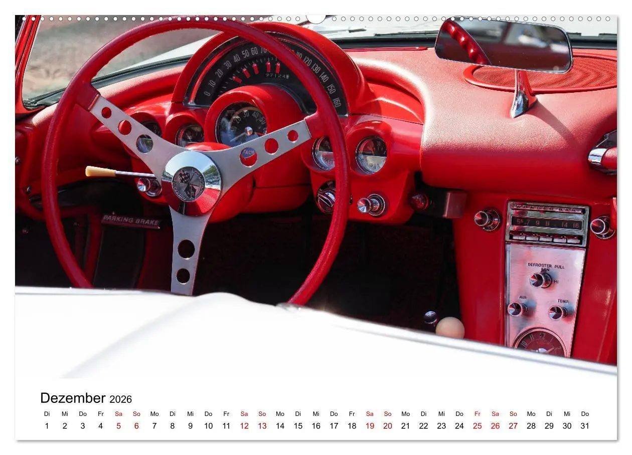 Bild: 9783457386293 | Klassische Armaturenbretter (hochwertiger Premium Wandkalender 2026...