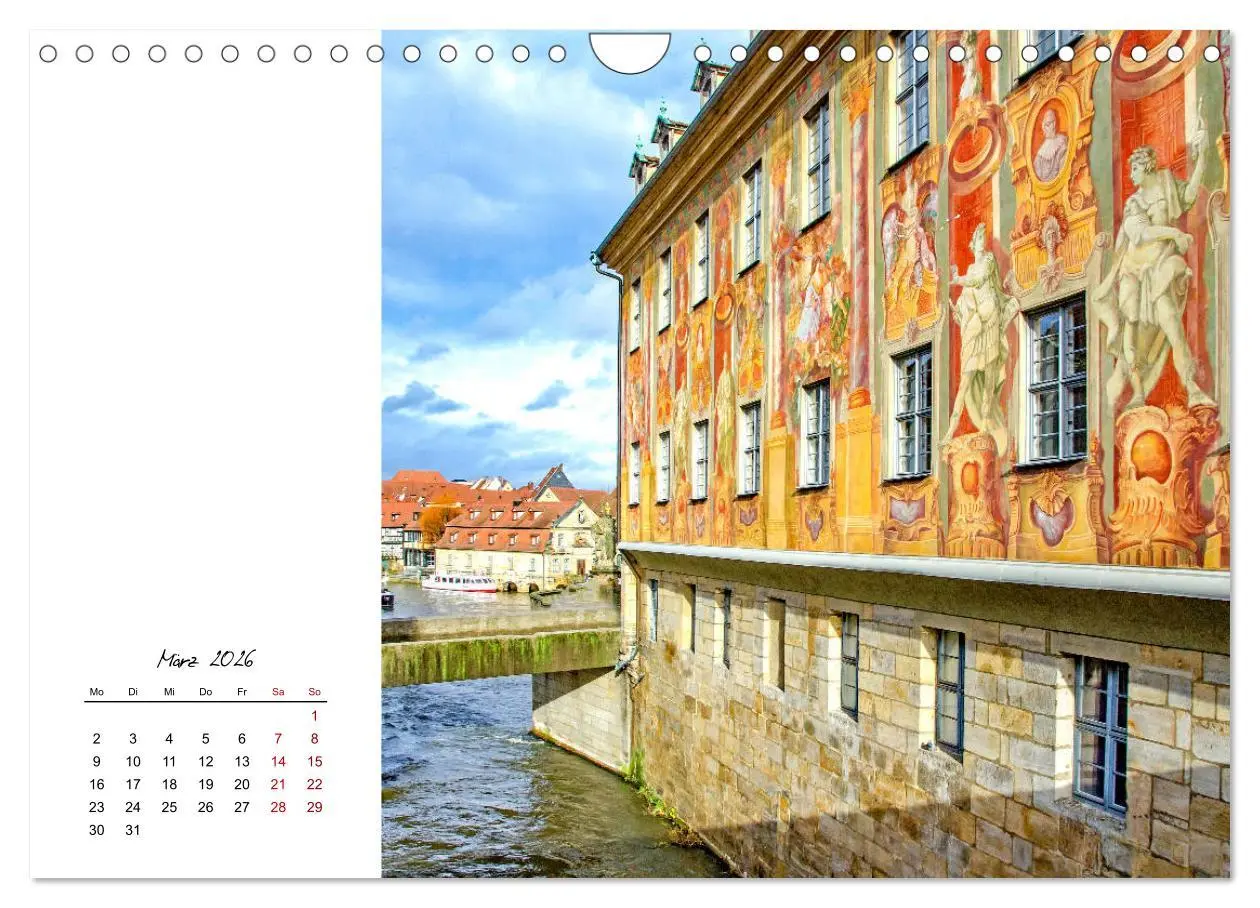 Bild: 9783457836293 | Reiseziel Bamberg (Wandkalender 2026 DIN A4 quer), CALVENDO...