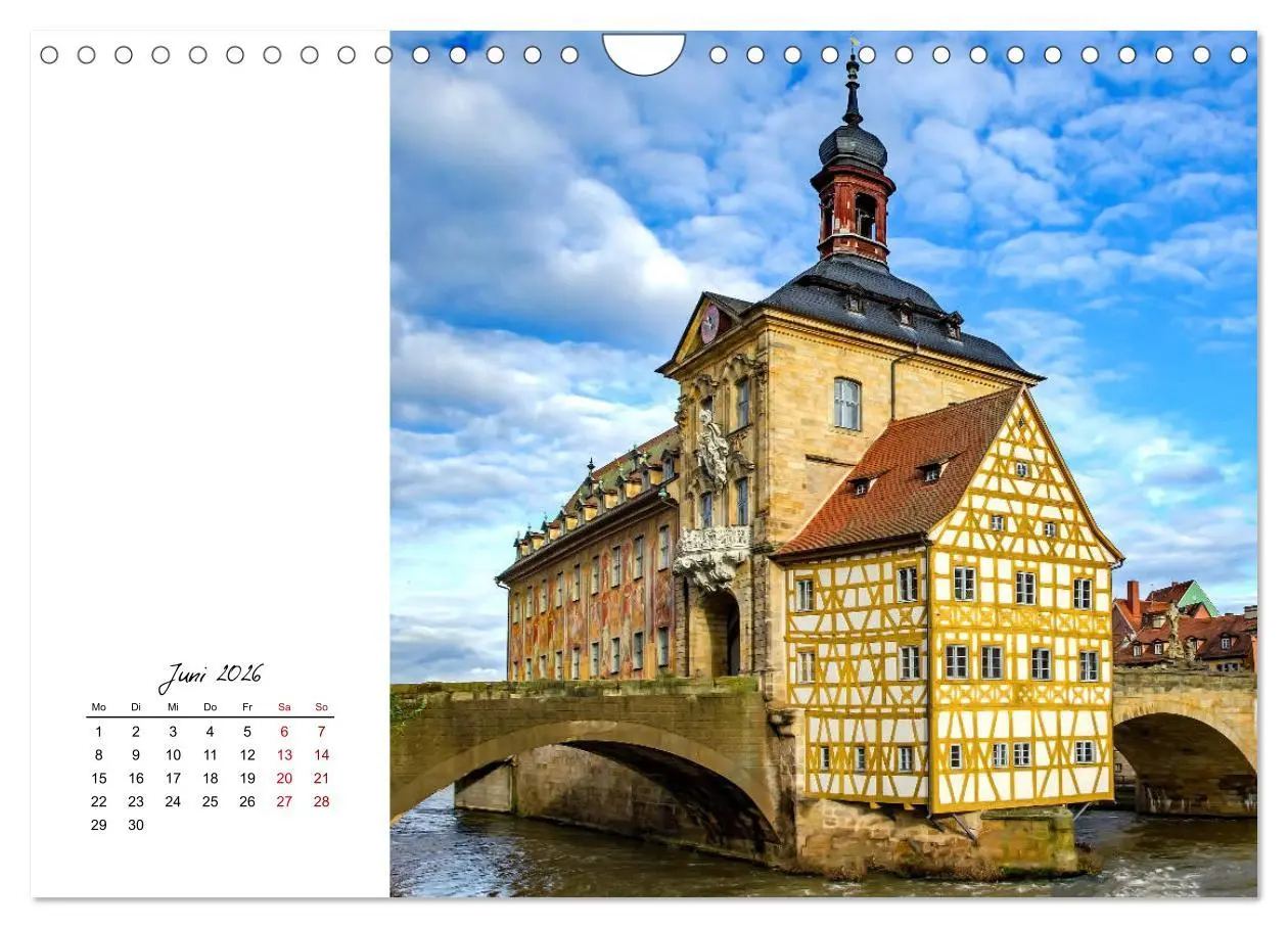 Bild: 9783457836293 | Reiseziel Bamberg (Wandkalender 2026 DIN A4 quer), CALVENDO...