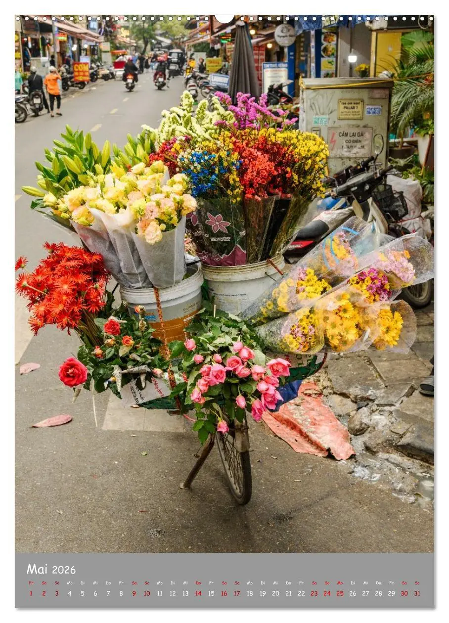 Bild: 9783516096293 | Vietnam Alltag, Farben, Geschichte (Wandkalender 2026 DIN A2 hoch),...