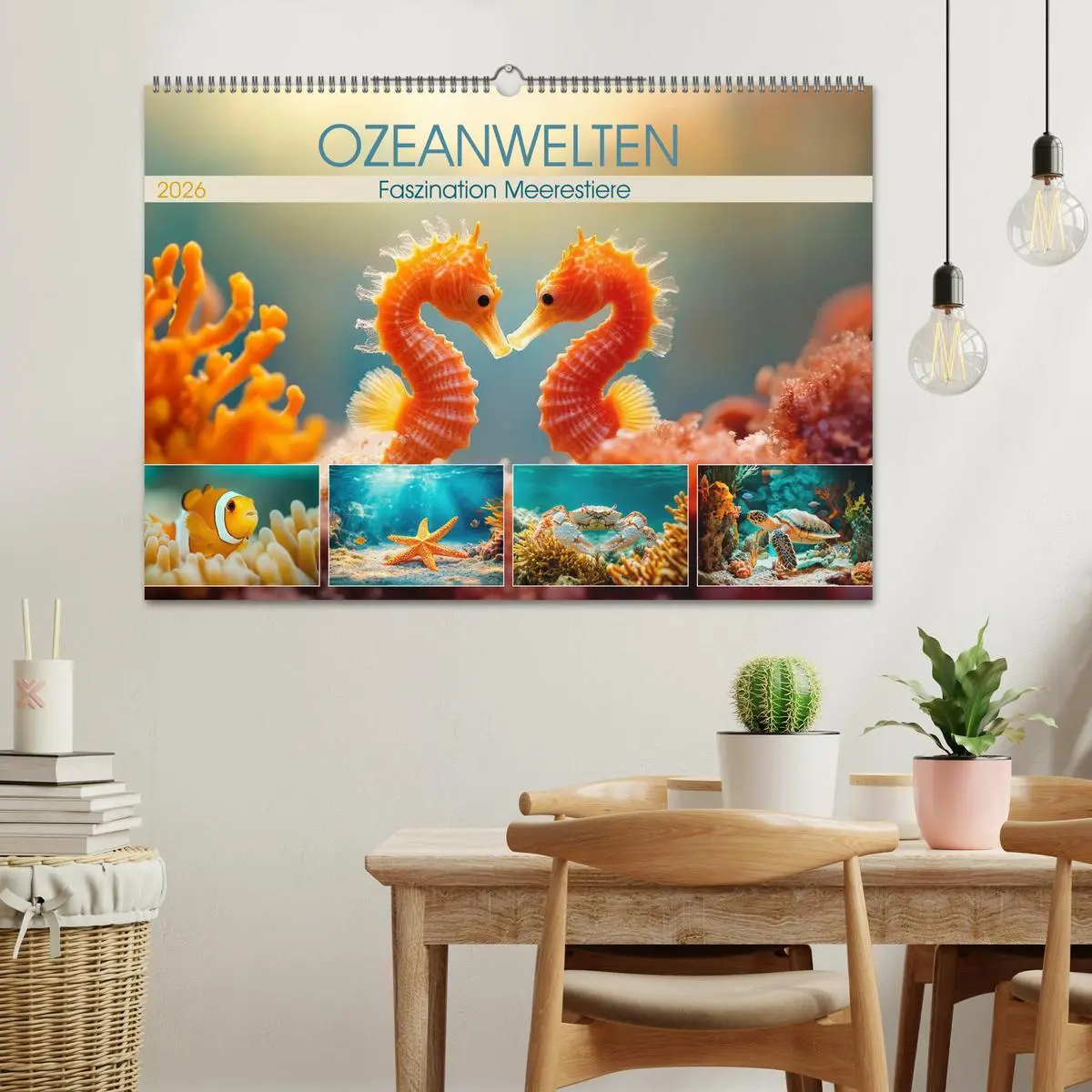 Bild: 9783516166293 | OZEANWELTEN Faszination Meerestiere (Wandkalender 2026 DIN A2...