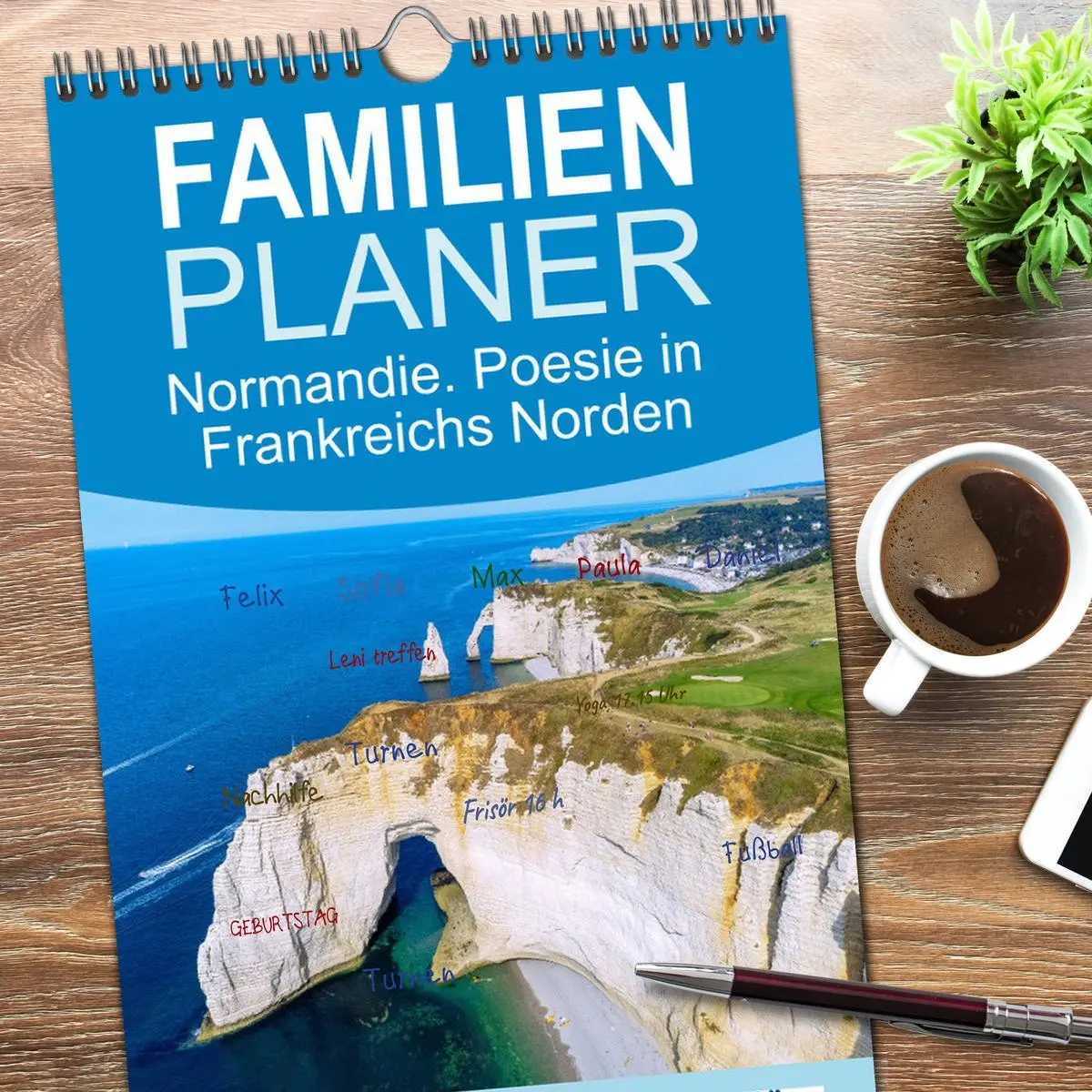Bild: 9783516616293 | Familienplaner 2026 - Normandie. Poesie in Frankreichs Norden mit 5...