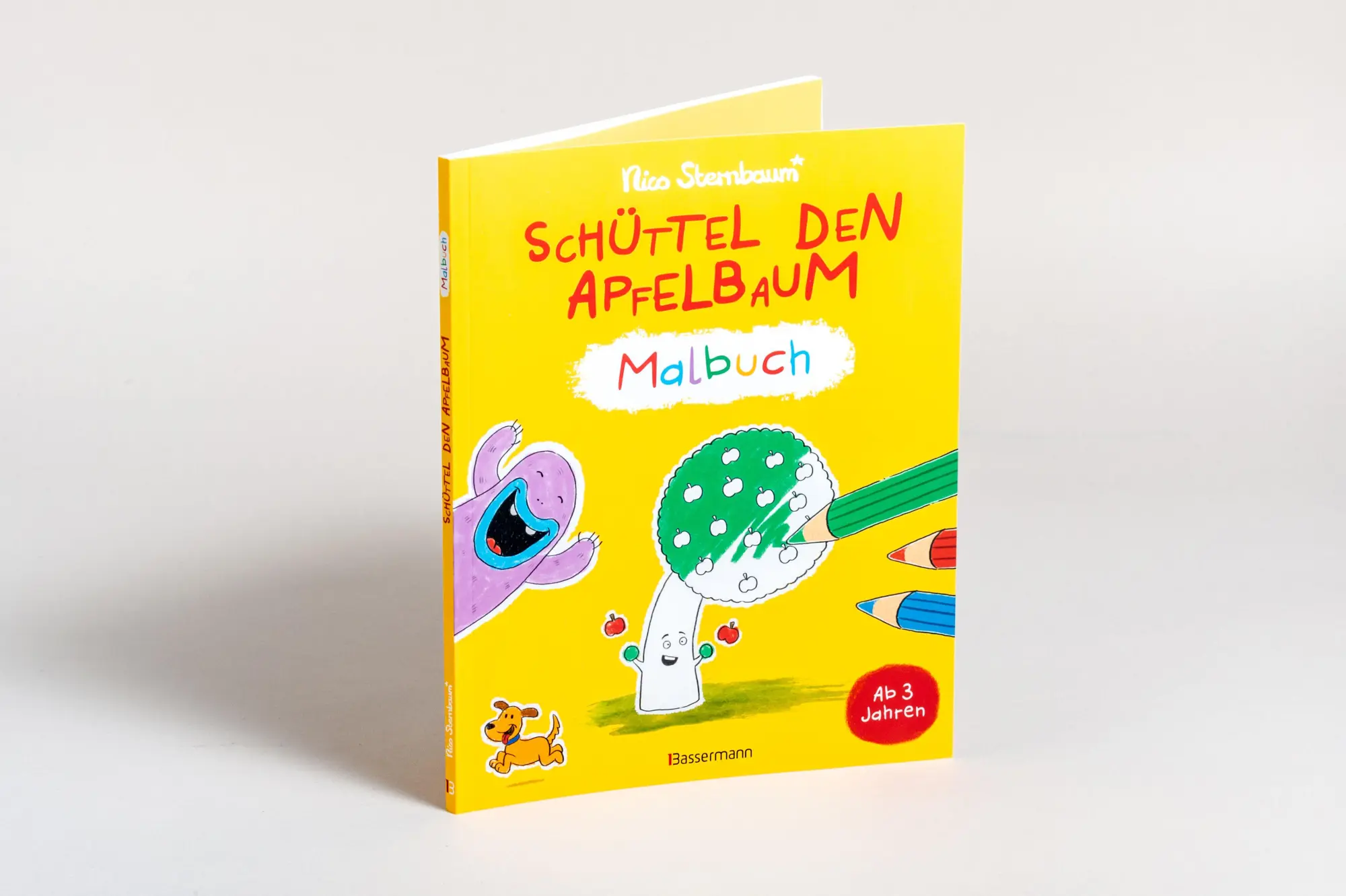 Bild: 9783809446293 | Schüttel den Apfelbaum - Malbuch | Nico Sternbaum | Taschenbuch | 2023