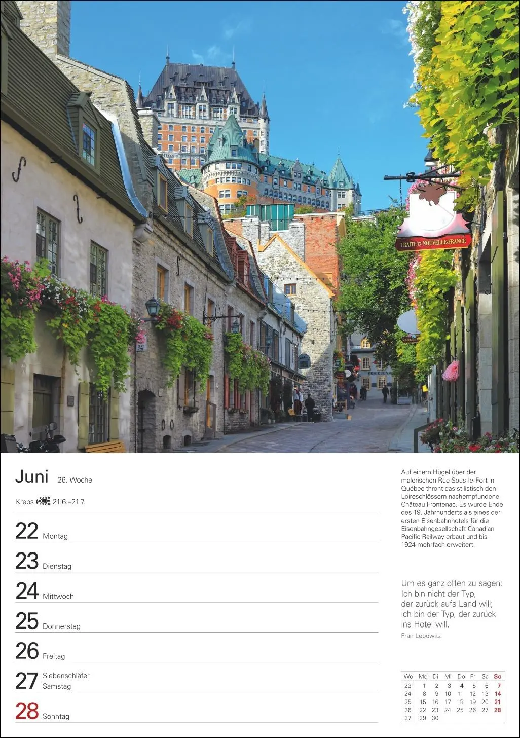 Bild: 9783840036293 | Kanada Wochenplaner 2026 - Eine Reise in 53 Bildern | Ulrike Issel