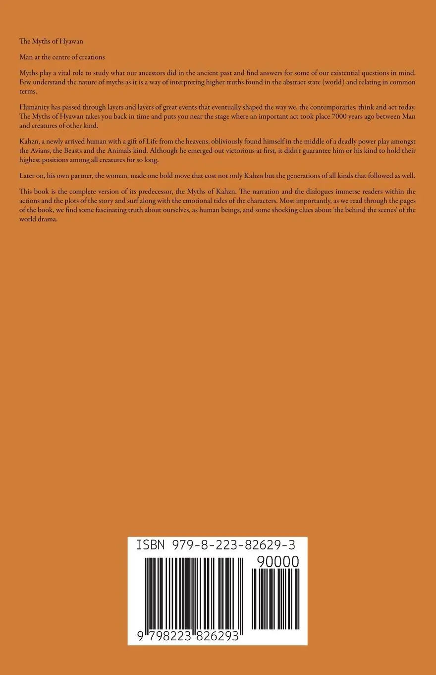 Rückseite: 9798223826293 | The Myths of Hyawan | Teninet Wendrad | Taschenbuch | Englisch | 2023