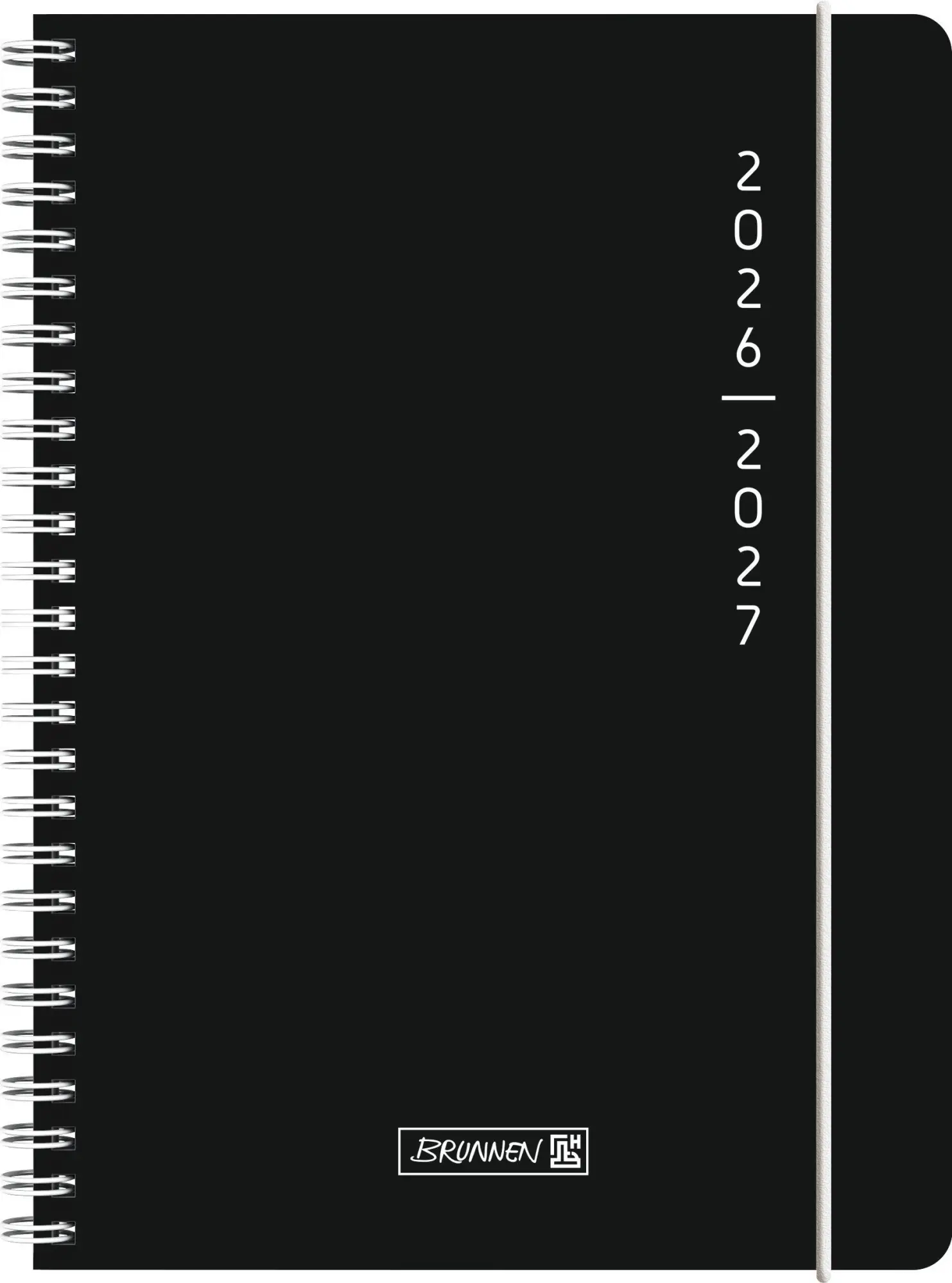 Cover: 4061947156393 | Schülerkalender 2026/2027 "Plain Black" A5, Kunststoff | Buch | 208 S.