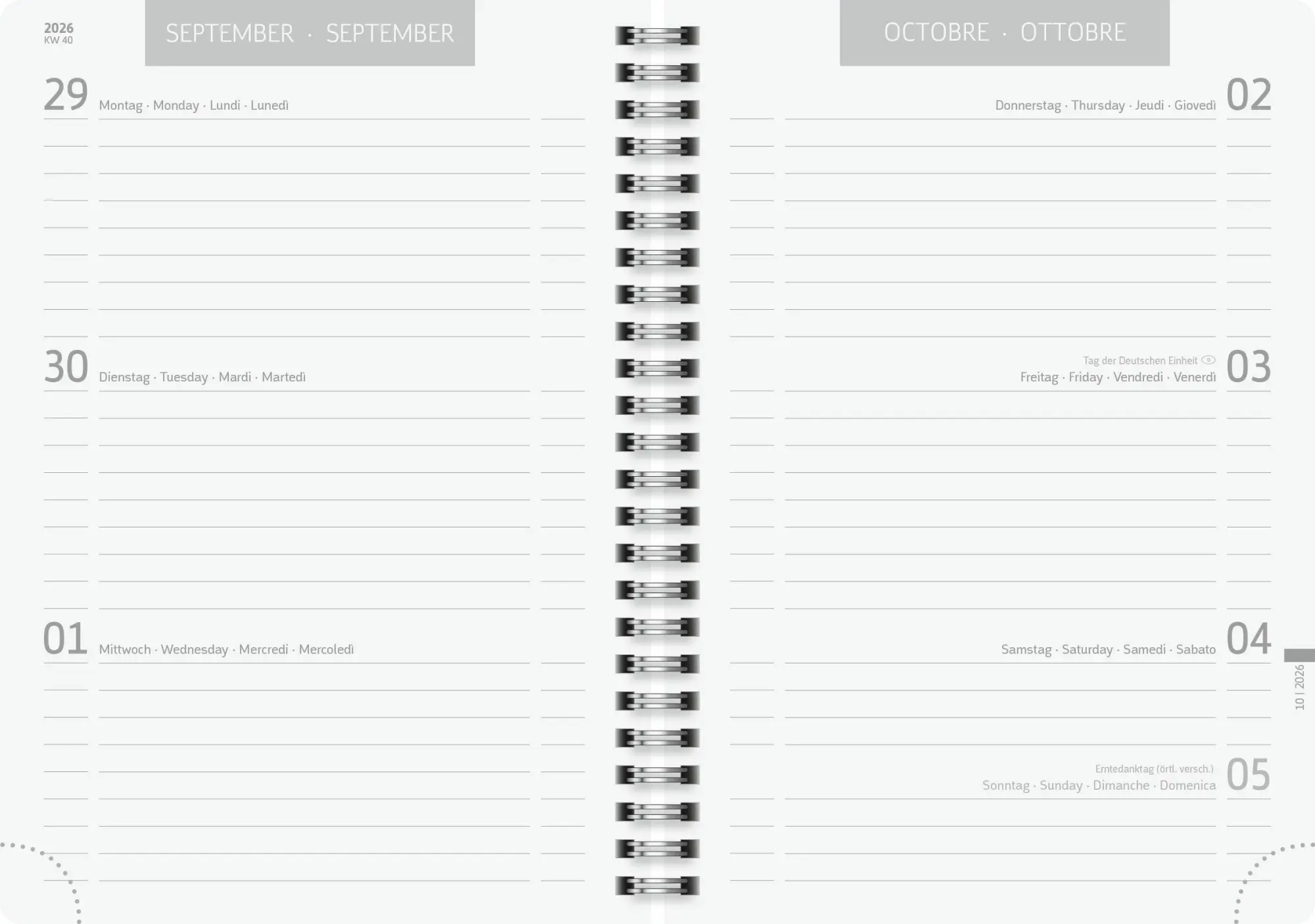 Bild: 4061947156393 | Schülerkalender 2026/2027 "Plain Black" A5, Kunststoff | Buch | 208 S.