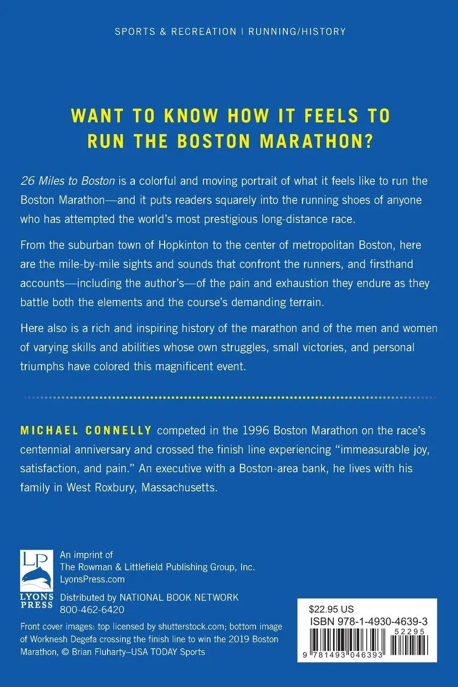 Rückseite: 9781493046393 | 26 Miles to Boston | A Guide to the World's Most Famous Marathon