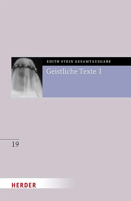 Cover: 9783451026393 | Geistliche Texte I | Edith Stein | Buch | 304 S. | Deutsch | 2025