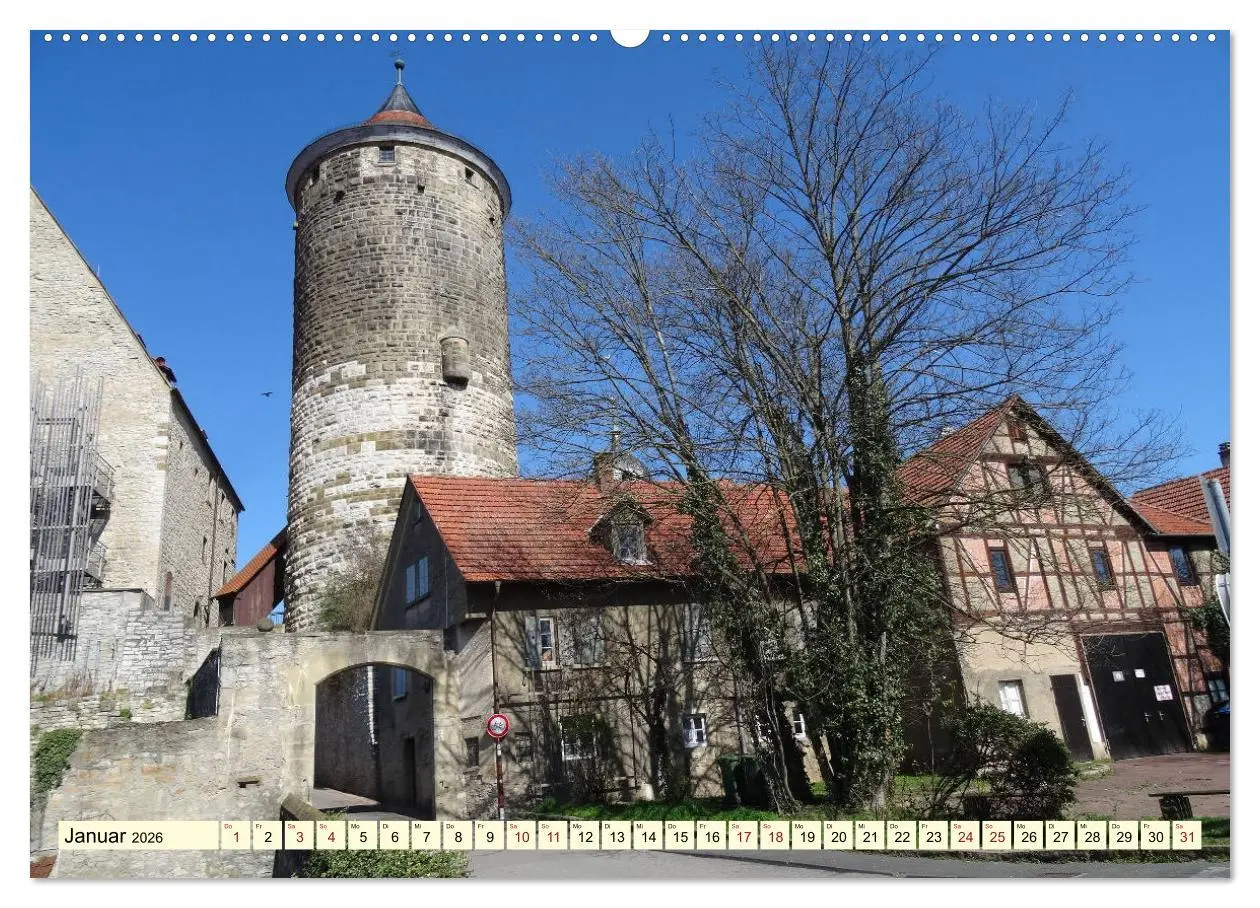 Bild: 9783457826393 | Unterwegs in Besigheim (Wandkalender 2026 DIN A2 quer), CALVENDO...