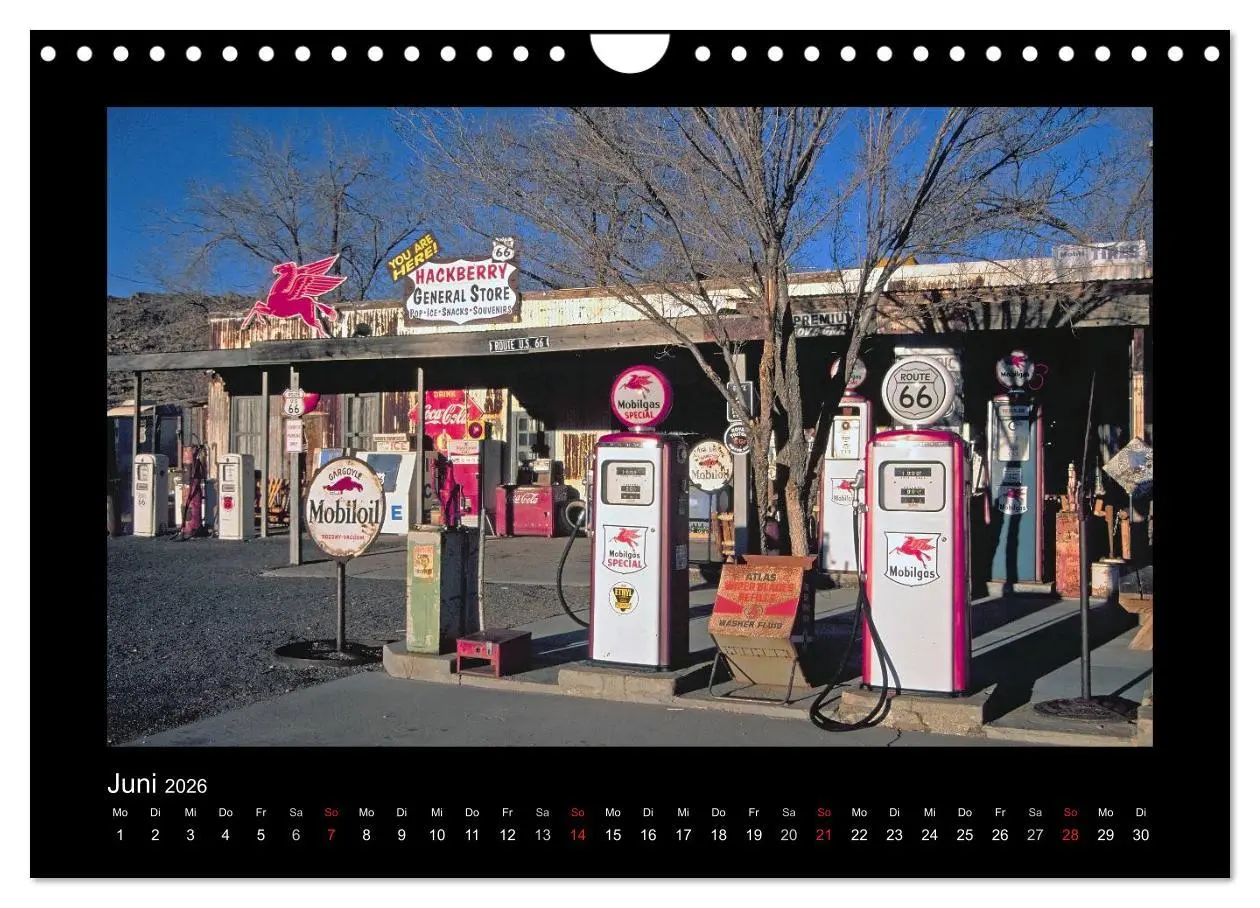 Bild: 9783516226393 | Get Your Kicks on Route 66 (Wandkalender 2026 DIN A4 quer),...