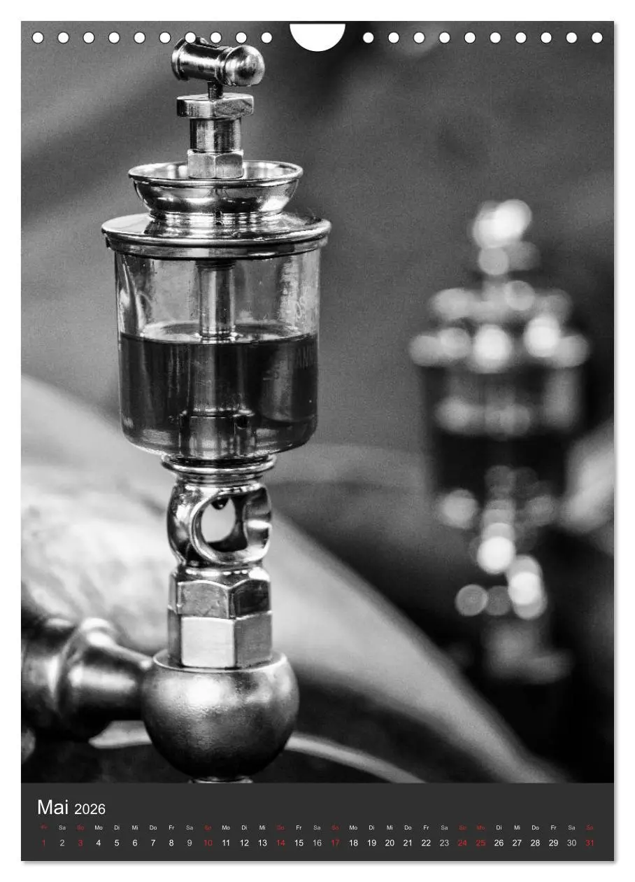Bild: 9783516466393 | Industrieästhetik in Schwarz-Weiss (Wandkalender 2026 DIN A4 hoch),...