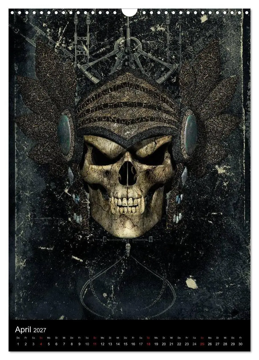 Bild: 9783594136393 | S.O.D. - Skulls Of Death Vol. I - Totenkopf Artworks (Wandkalender...