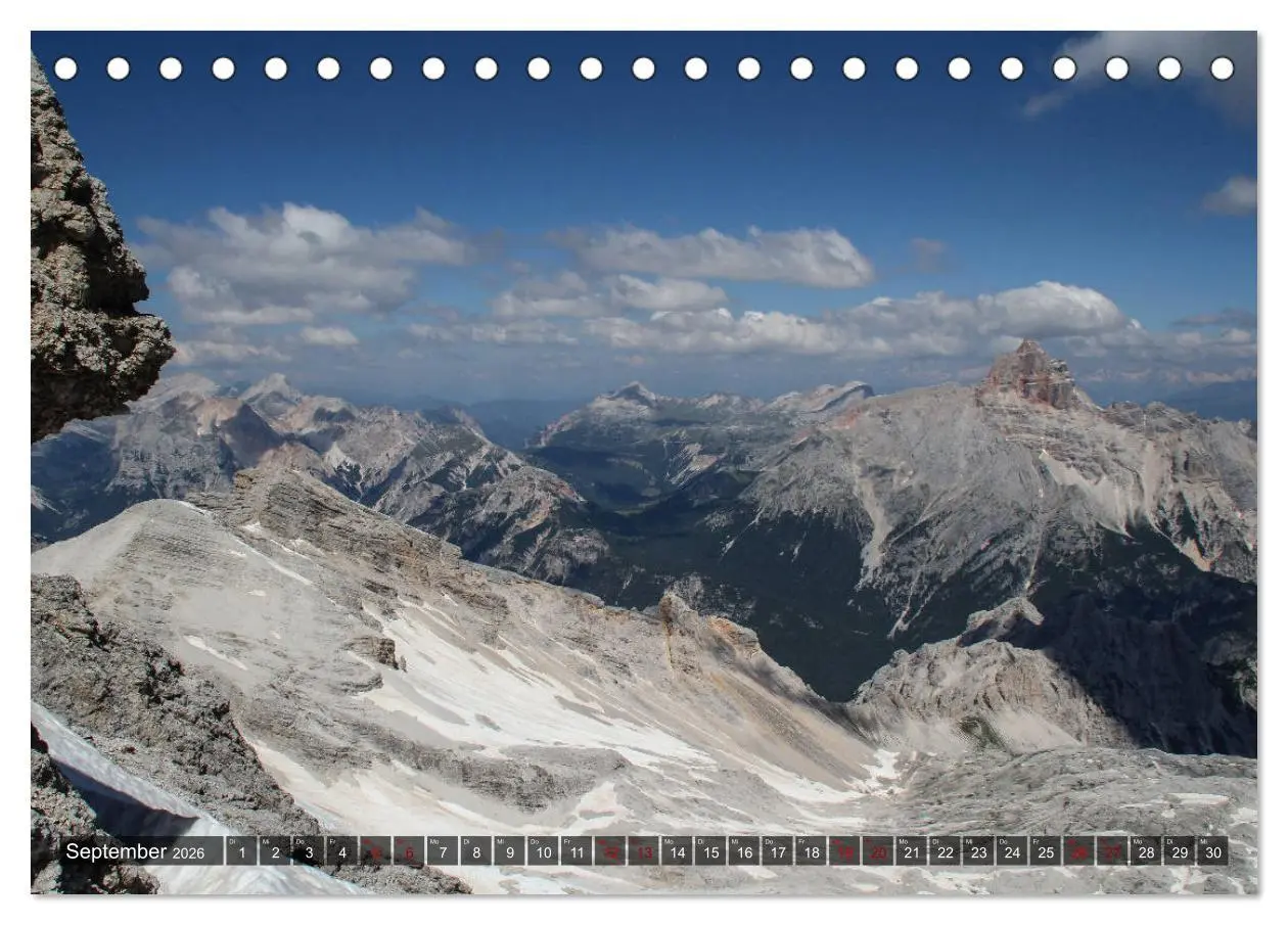 Bild: 9783457746493 | Dolomiten 2026 - Die weißen Berge (Tischkalender 2026 DIN A5 quer),...