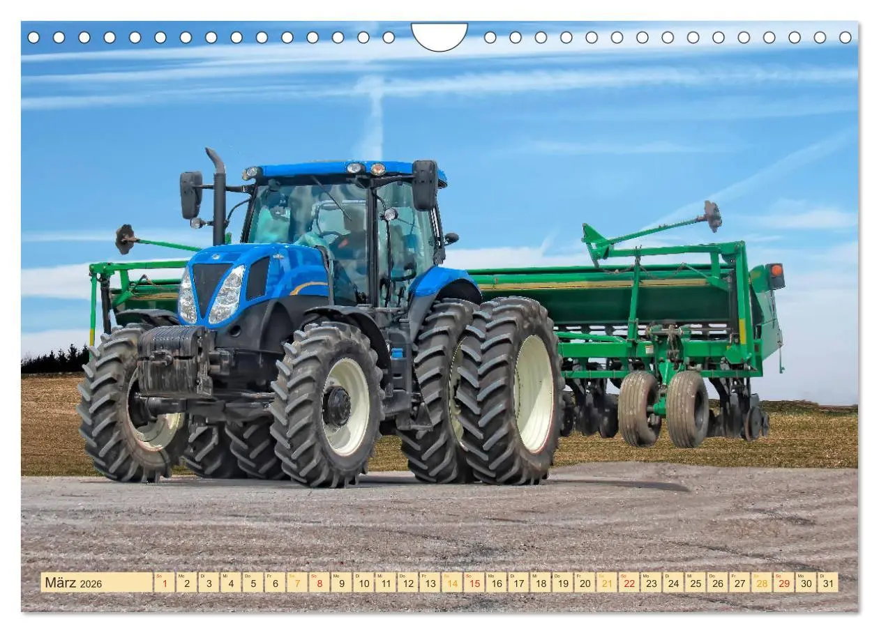 Bild: 9783457816493 | Traktoren - Giganten in der Landwirtschaft (Wandkalender 2026 DIN...