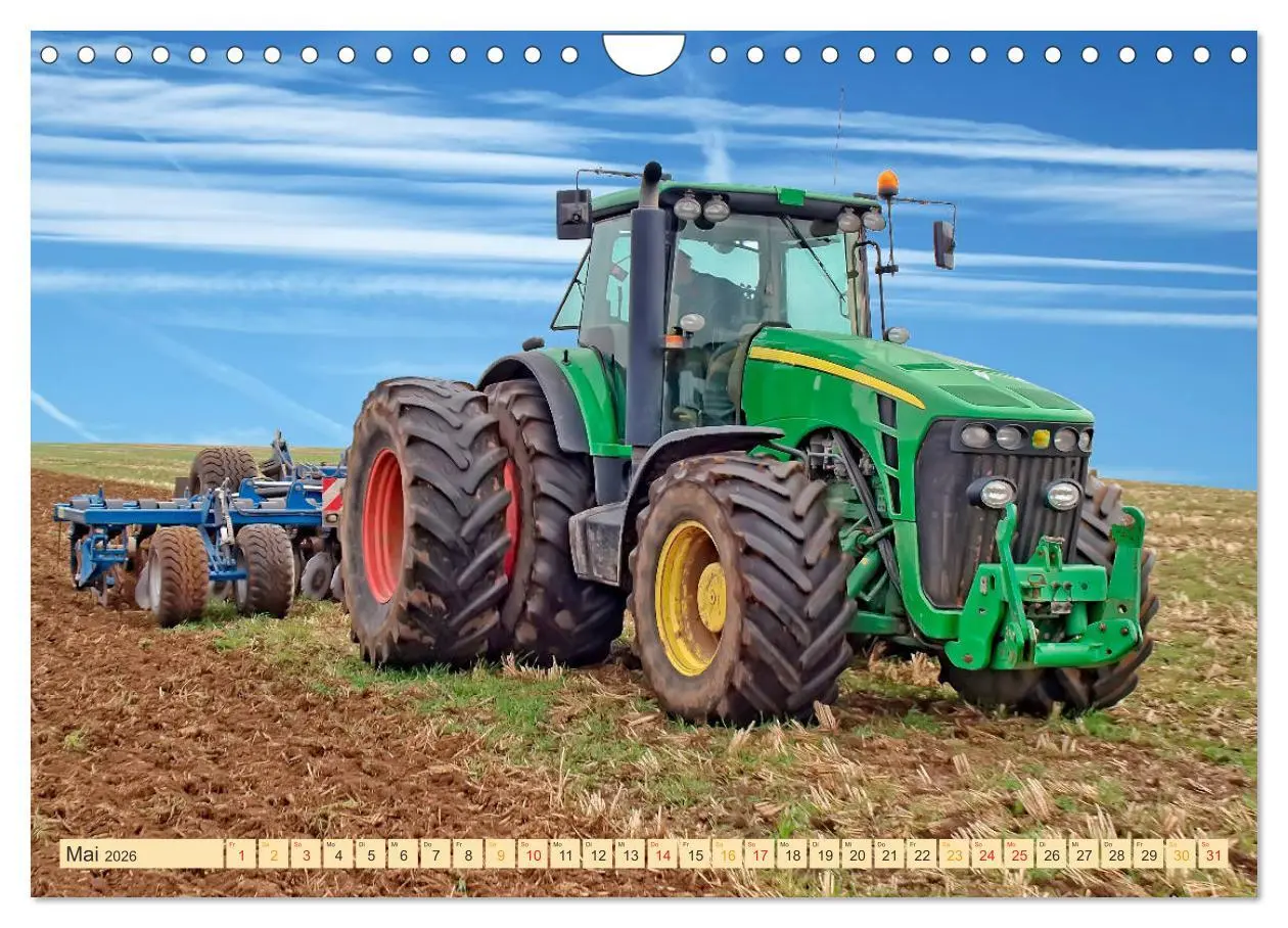 Bild: 9783457816493 | Traktoren - Giganten in der Landwirtschaft (Wandkalender 2026 DIN...