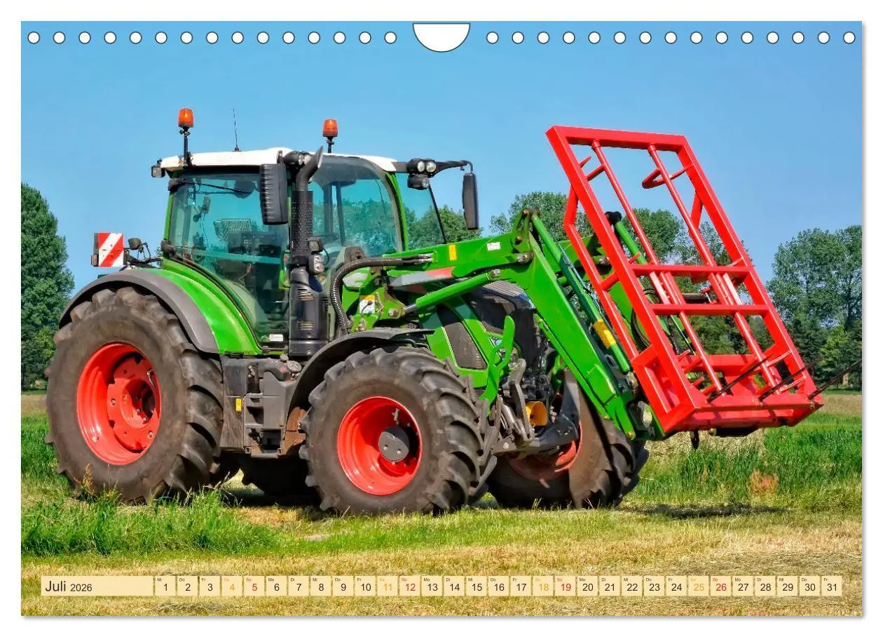 Bild: 9783457816493 | Traktoren - Giganten in der Landwirtschaft (Wandkalender 2026 DIN...