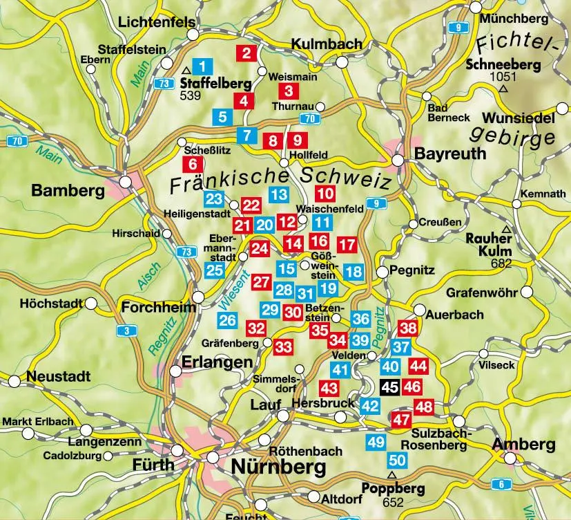 Bild: 9783763346493 | Fränkische Schweiz | Anette Köhler (u. a.) | Taschenbuch | 160 S.