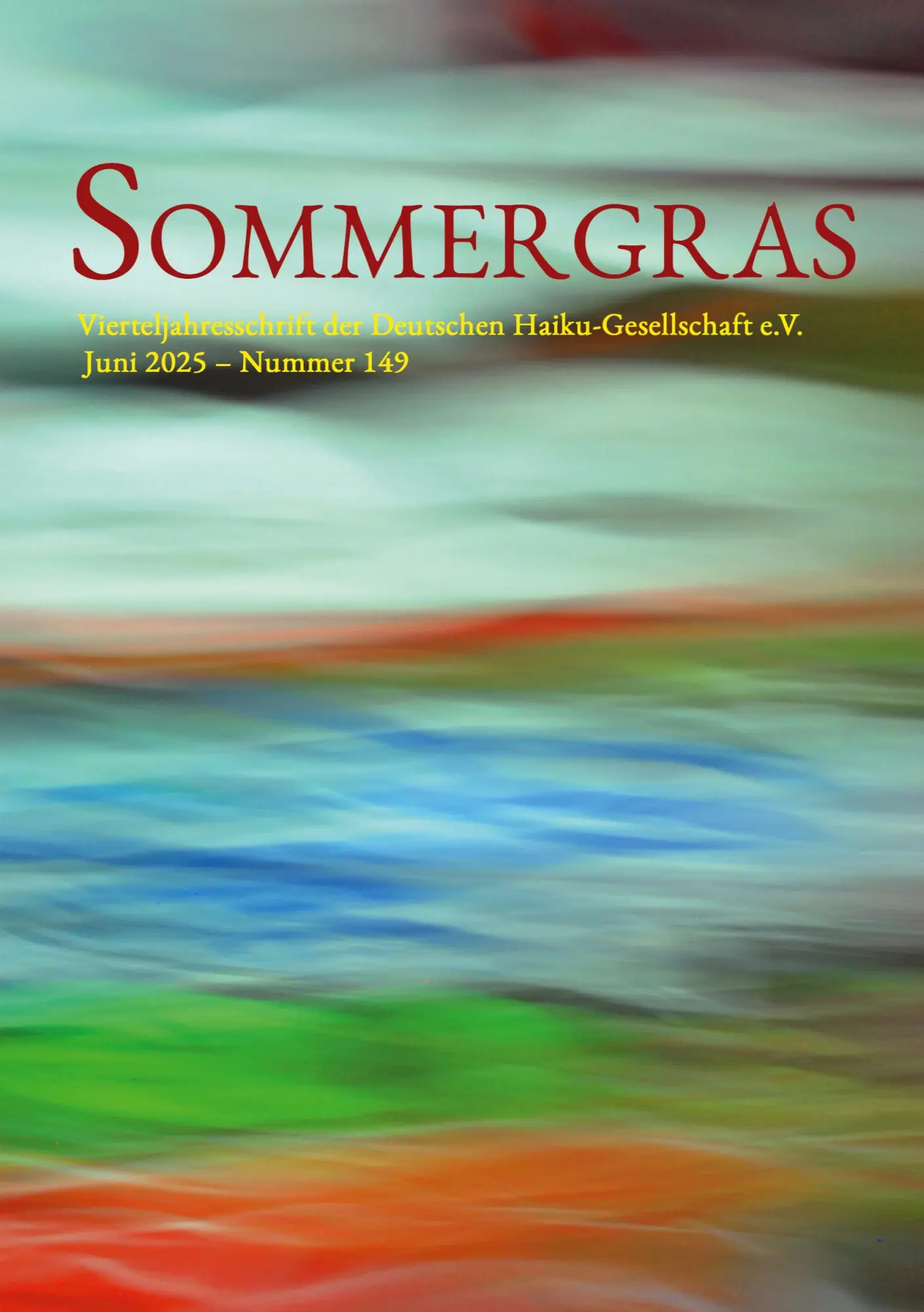 Cover: 9783842306493 | Sommergras | Vierteljahreszeitschrift der Deutschen Haiku Gesellschaft