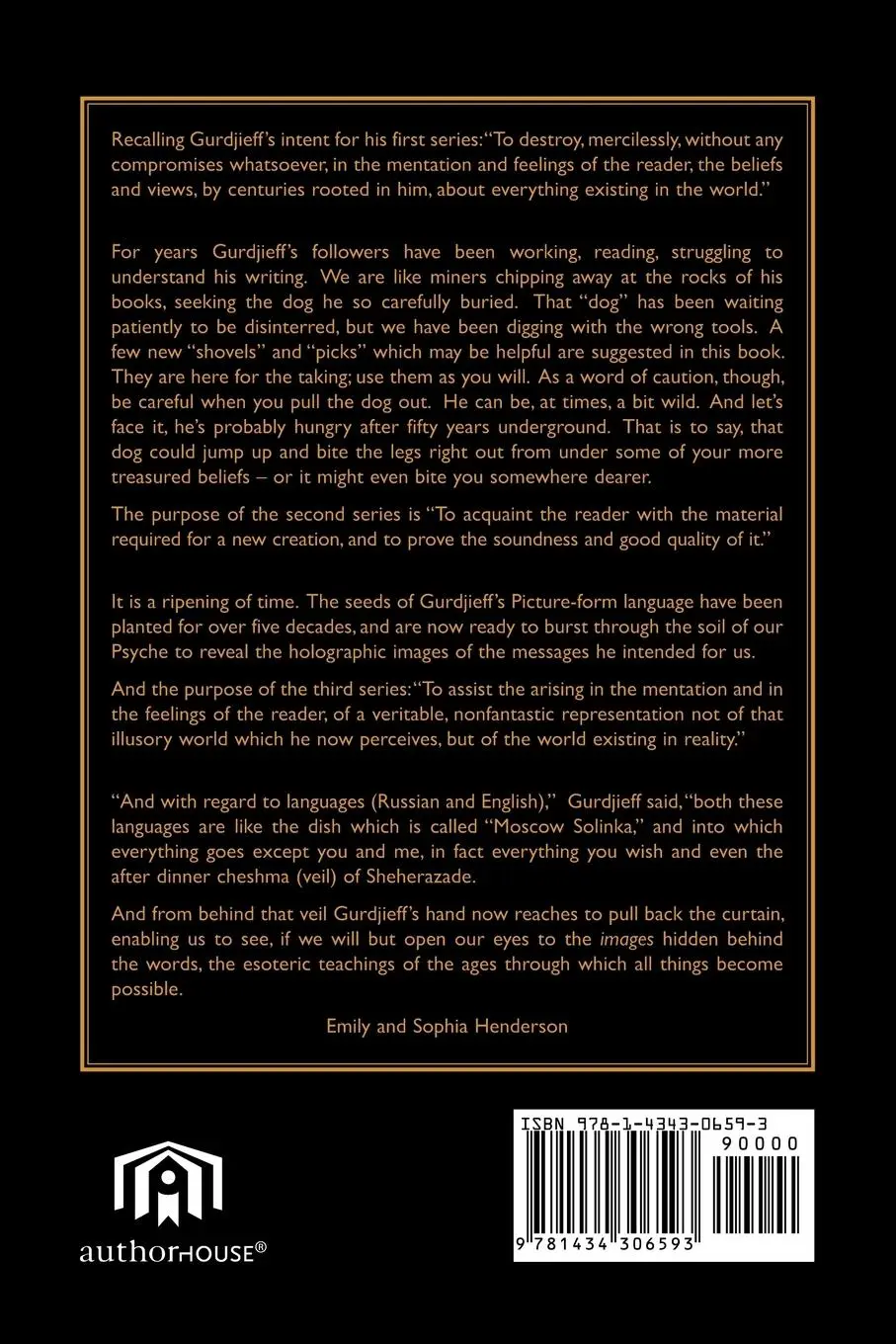 Rückseite: 9781434306593 | Hidden Meanings and Picture-form Language in the Writings of G.I....