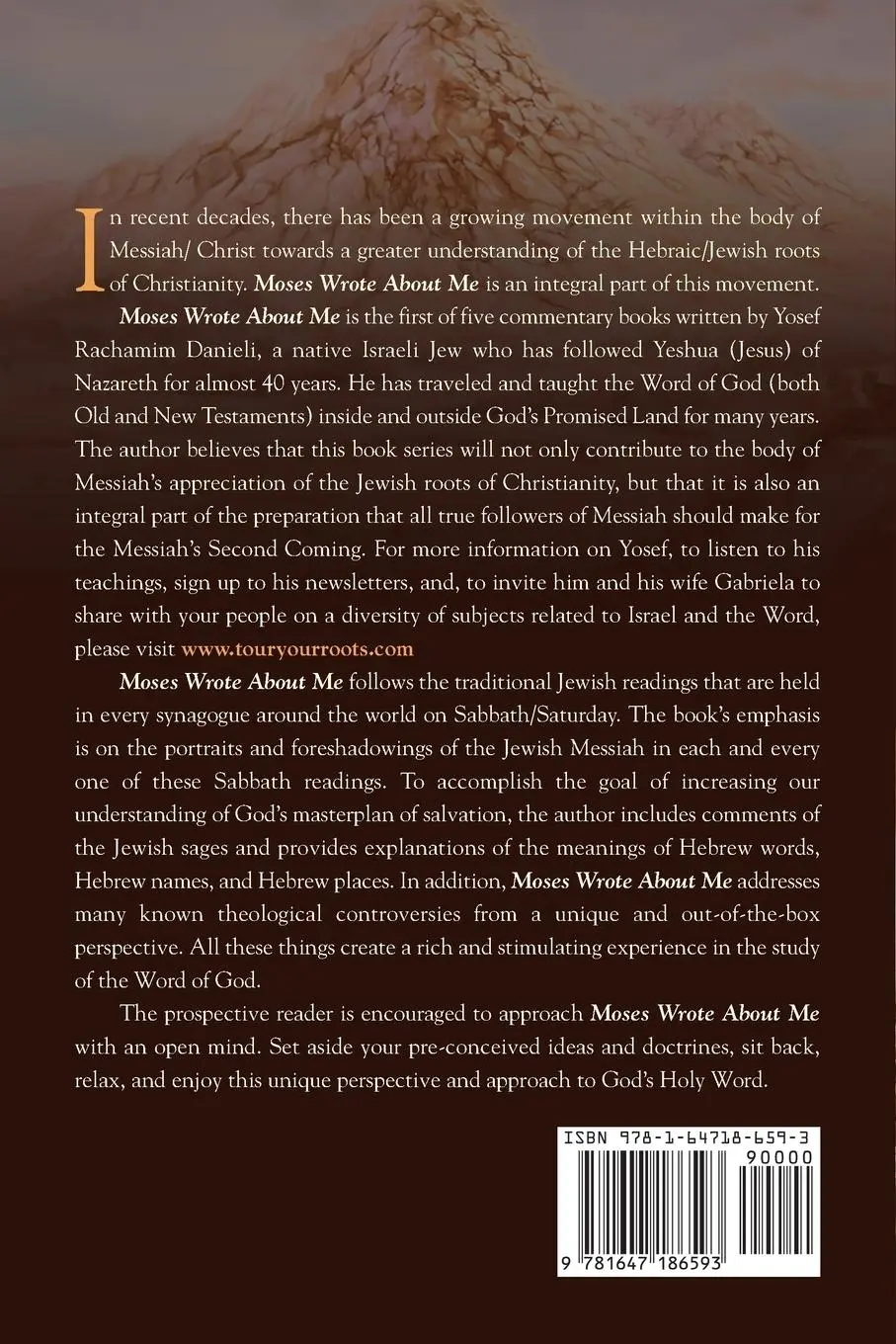 Rückseite: 9781647186593 | "Moses Wrote About Me" | Portraits of Messiah in the Torah | Danieli