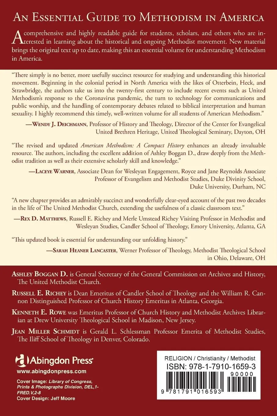Rückseite: 9781791016593 | American Methodism Revised and Updated | Kenneth E Rowe (u. a.) | Buch