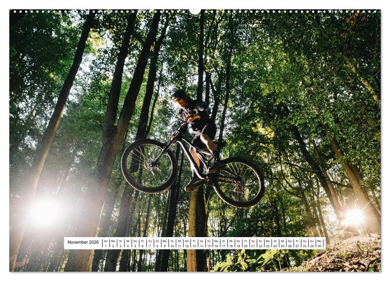 Bild: 9783457666593 | Mountainbike Trail-Action (Wandkalender 2026 DIN A2 quer), CALVENDO...