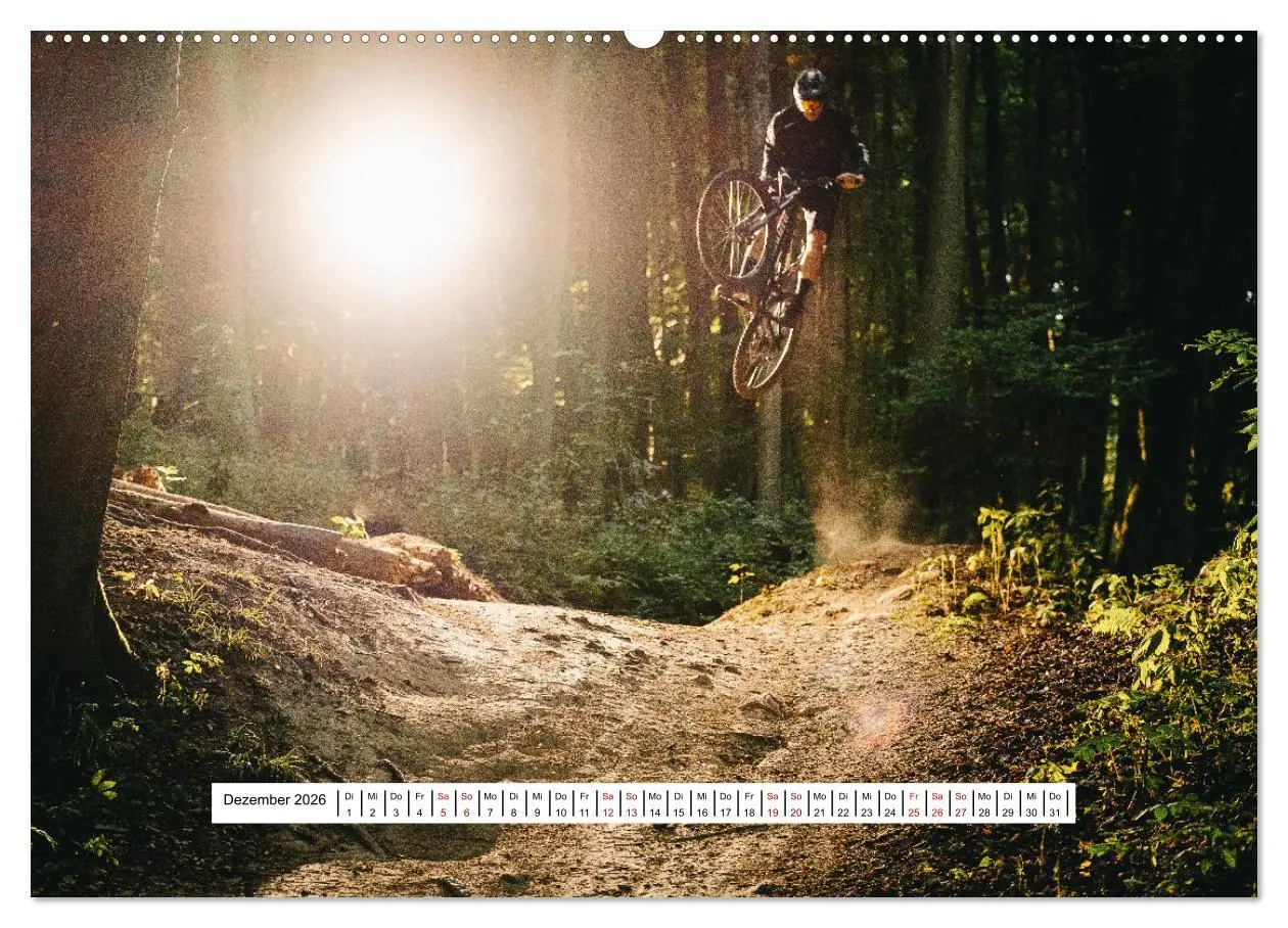 Bild: 9783457666593 | Mountainbike Trail-Action (Wandkalender 2026 DIN A2 quer), CALVENDO...