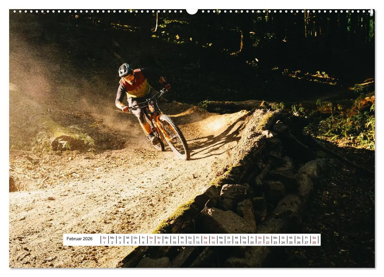 Bild: 9783457666593 | Mountainbike Trail-Action (Wandkalender 2026 DIN A2 quer), CALVENDO...