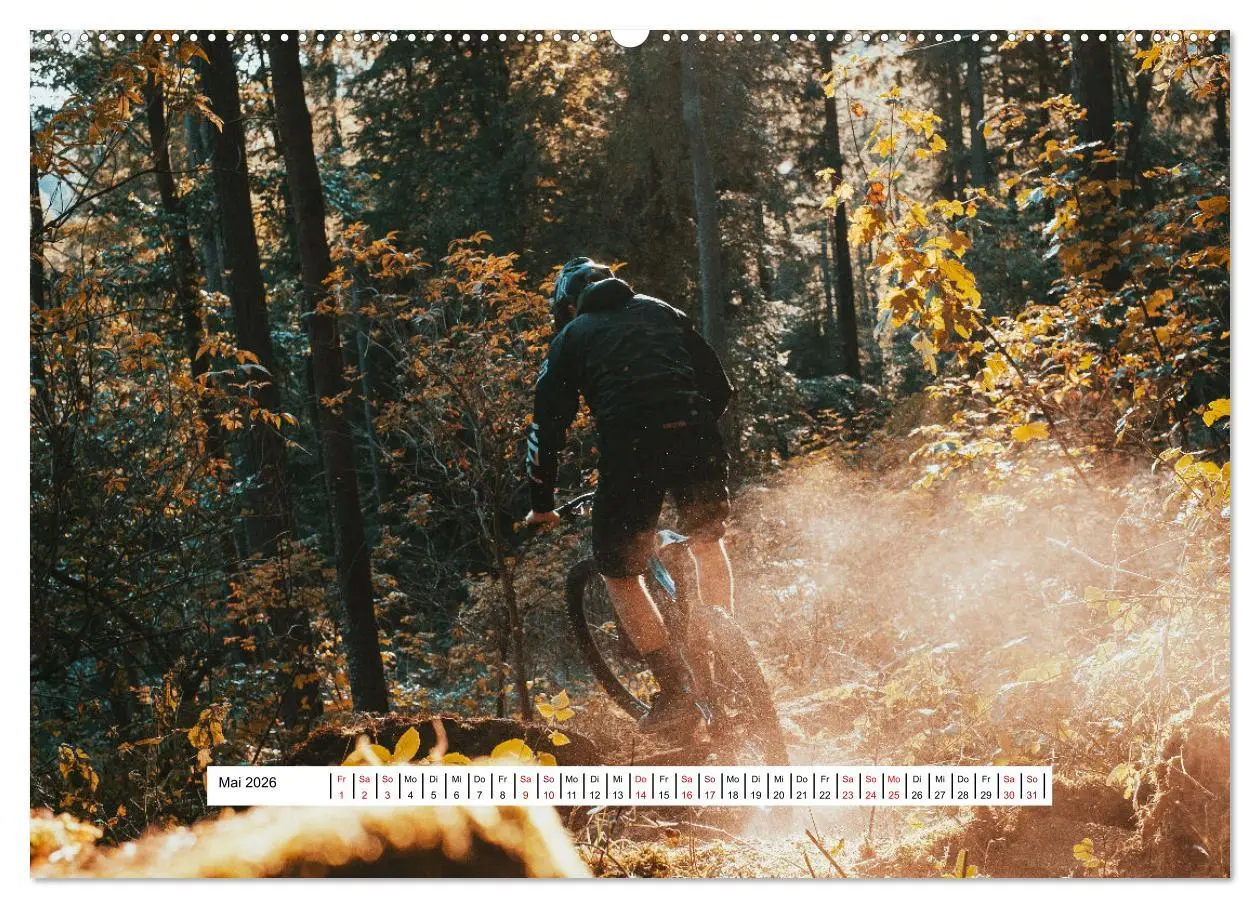 Bild: 9783457666593 | Mountainbike Trail-Action (Wandkalender 2026 DIN A2 quer), CALVENDO...