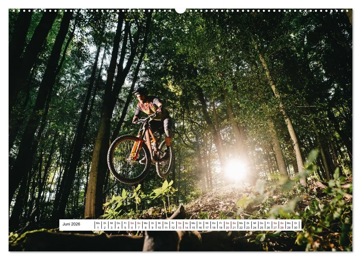 Bild: 9783457666593 | Mountainbike Trail-Action (Wandkalender 2026 DIN A2 quer), CALVENDO...