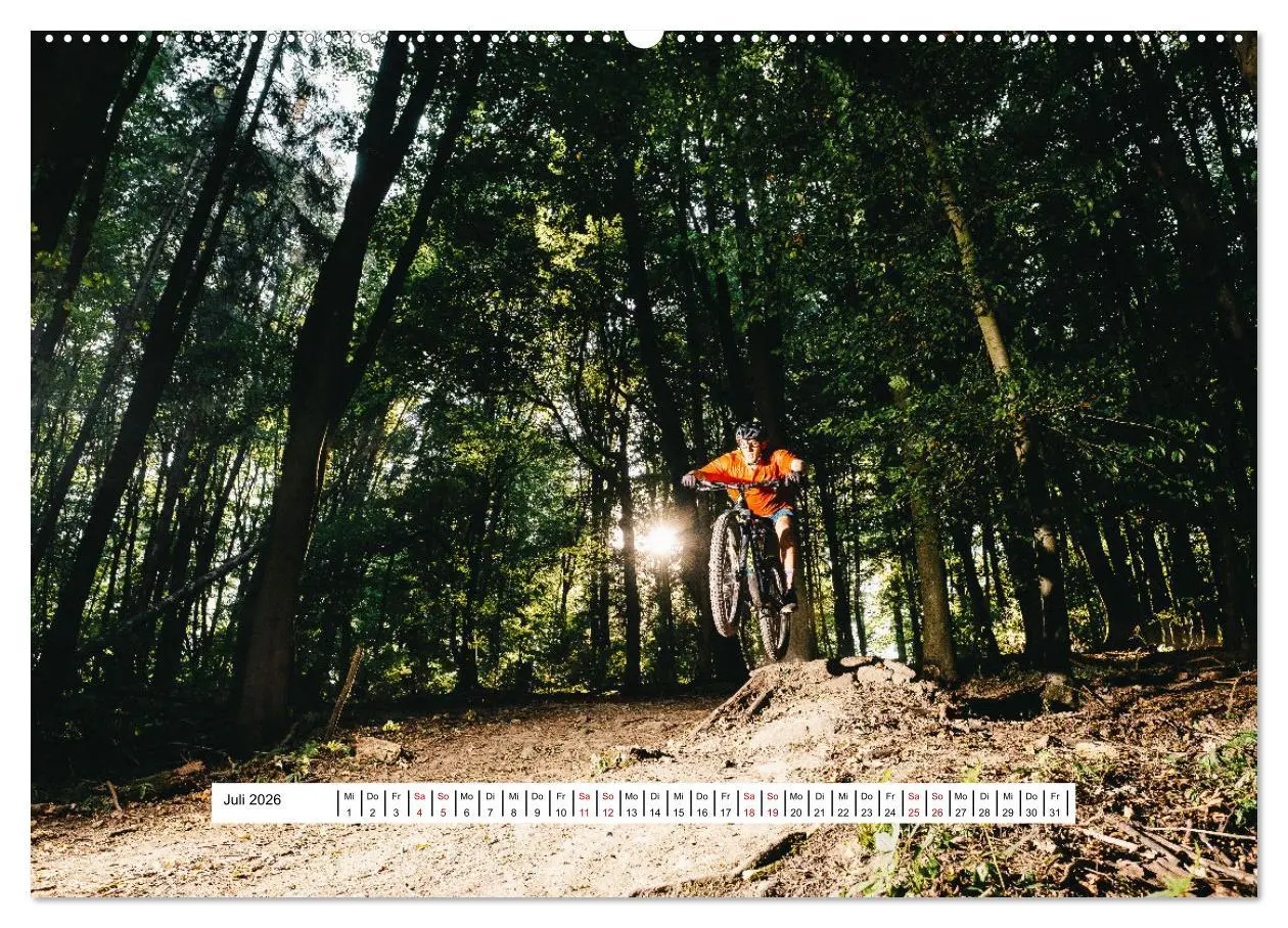 Bild: 9783457666593 | Mountainbike Trail-Action (Wandkalender 2026 DIN A2 quer), CALVENDO...