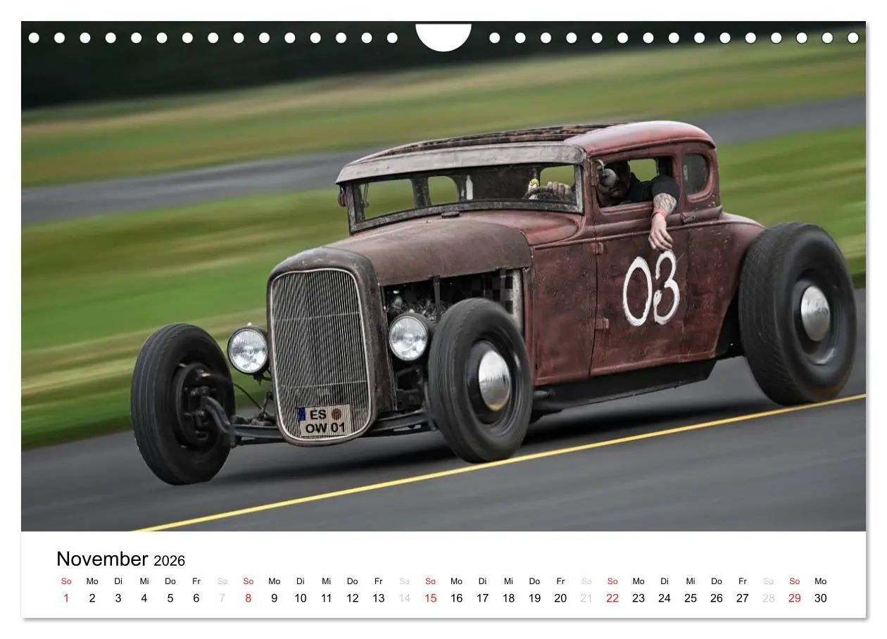 Bild: 9783516066593 | Custom Cars - Männerträume werden wahr (Wandkalender 2026 DIN A4...