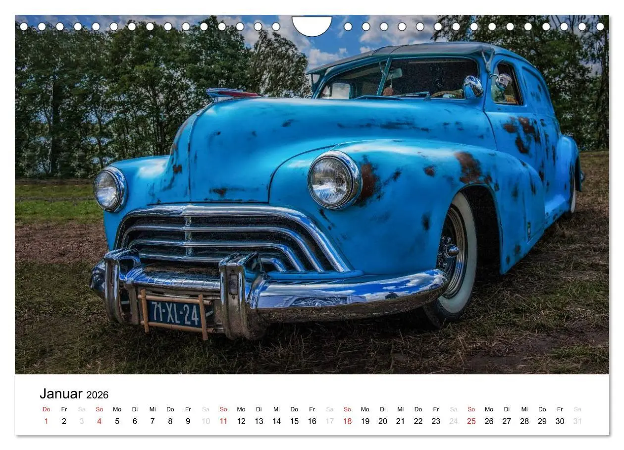 Bild: 9783516066593 | Custom Cars - Männerträume werden wahr (Wandkalender 2026 DIN A4...