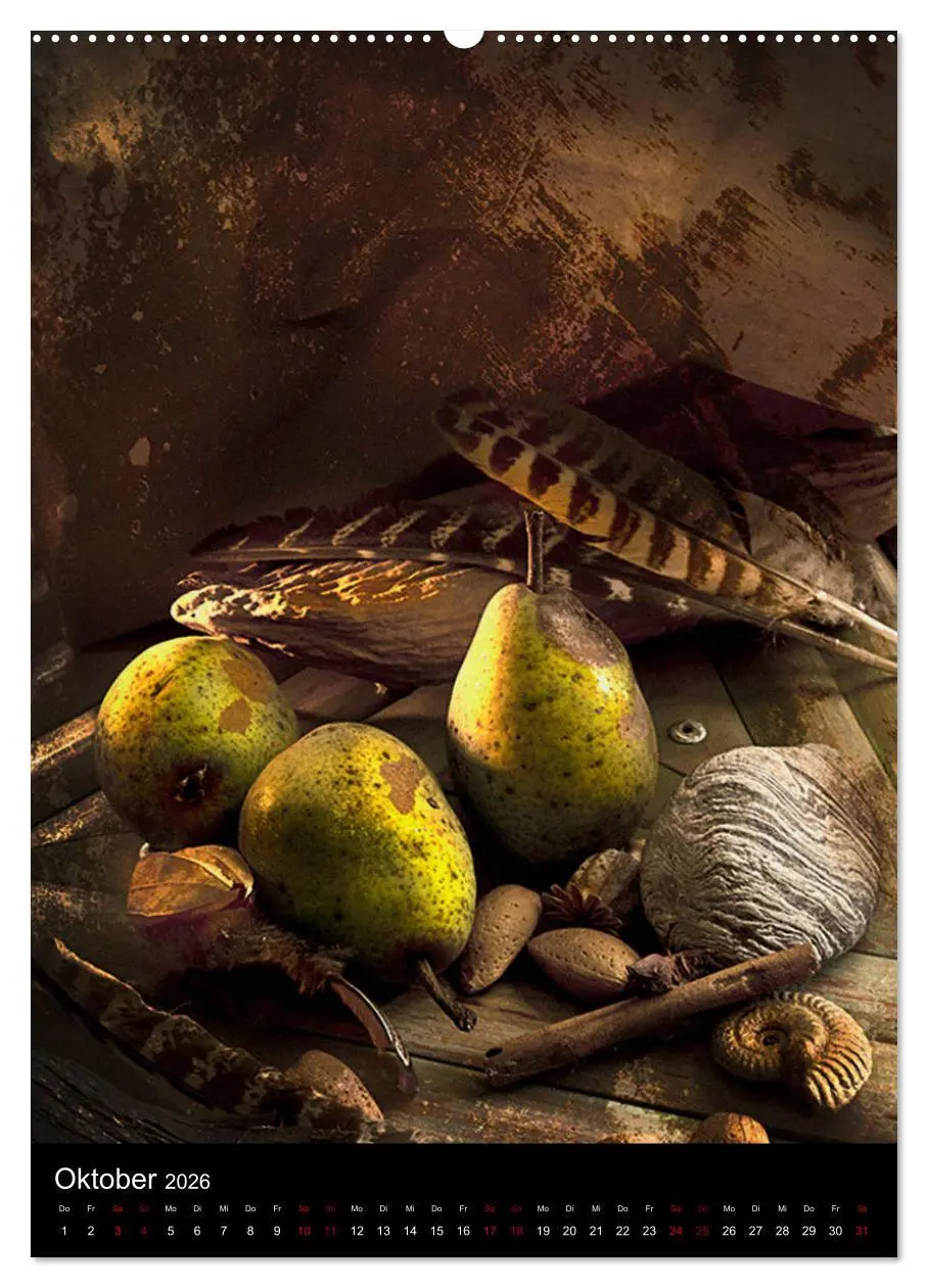 Bild: 9783516376593 | Fine Art Food (hochwertiger Premium Wandkalender 2026 DIN A2 hoch),...