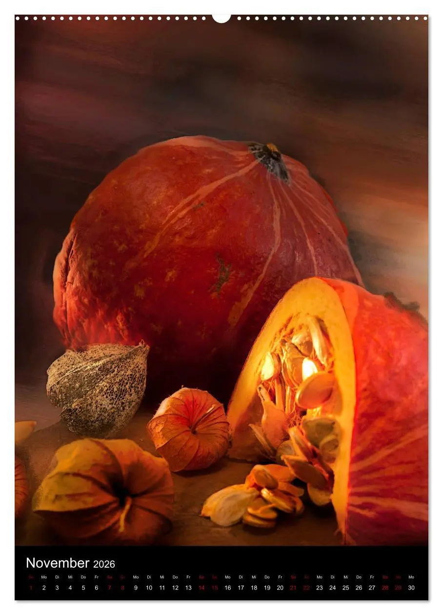 Bild: 9783516376593 | Fine Art Food (hochwertiger Premium Wandkalender 2026 DIN A2 hoch),...