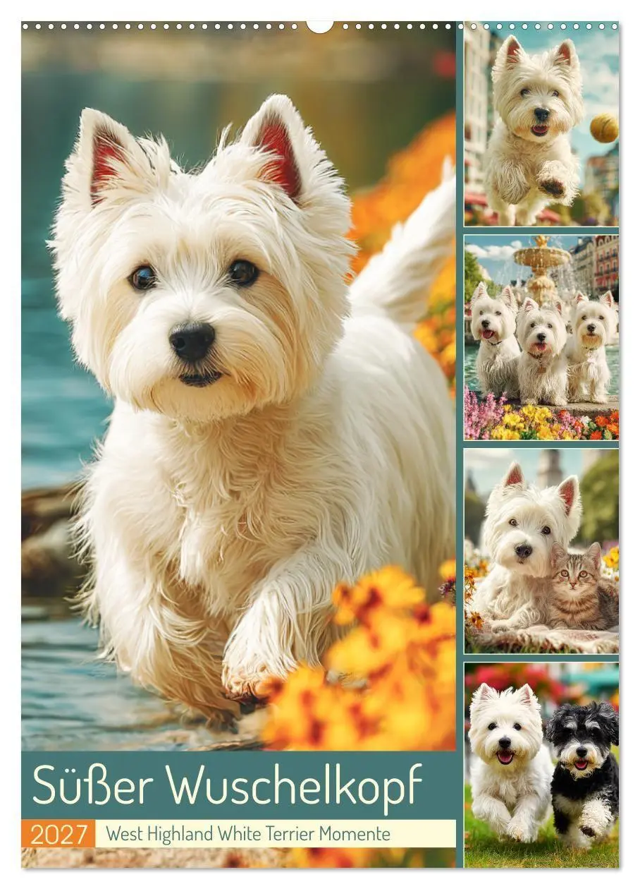Cover: 9783516756593 | Süßer Wuschelkopf. West Highland White Terrier Momente...