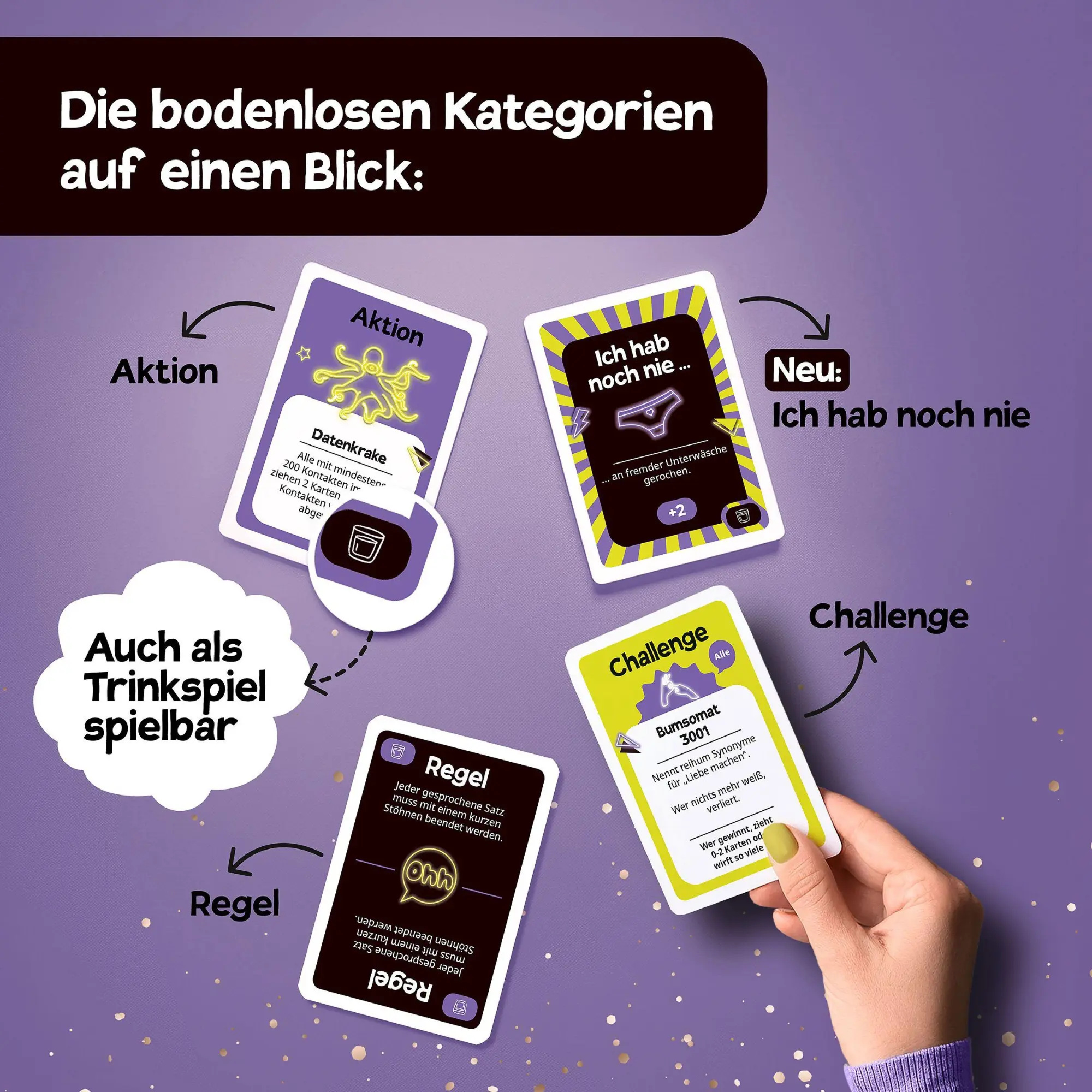 Bild: 9783960966593 | Bohei Bodenlos | Das schlüpfrige Partyspiel von Ana und Tim Johnson