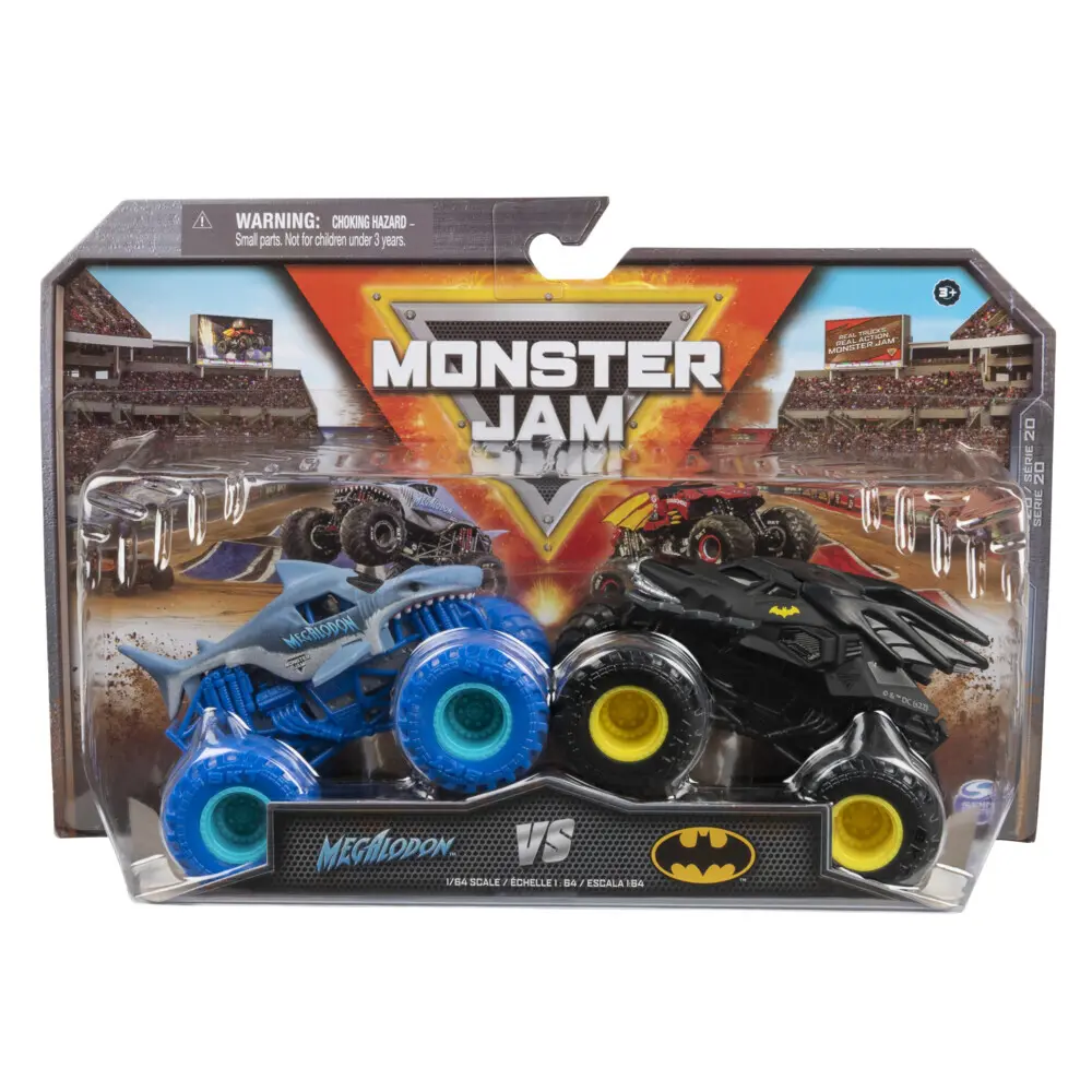 Cover: 778988346693 | MNJ 2-Pack 1:64 Batman vs Megalodon | Karton | 34669 | Deutsch | 2025