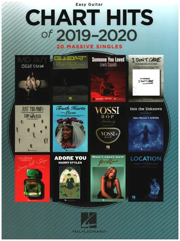 Cover: 9781540086693 | Chart Hits of 2019-2020 | 20 Massive Singles | Easy Guitar | Buch