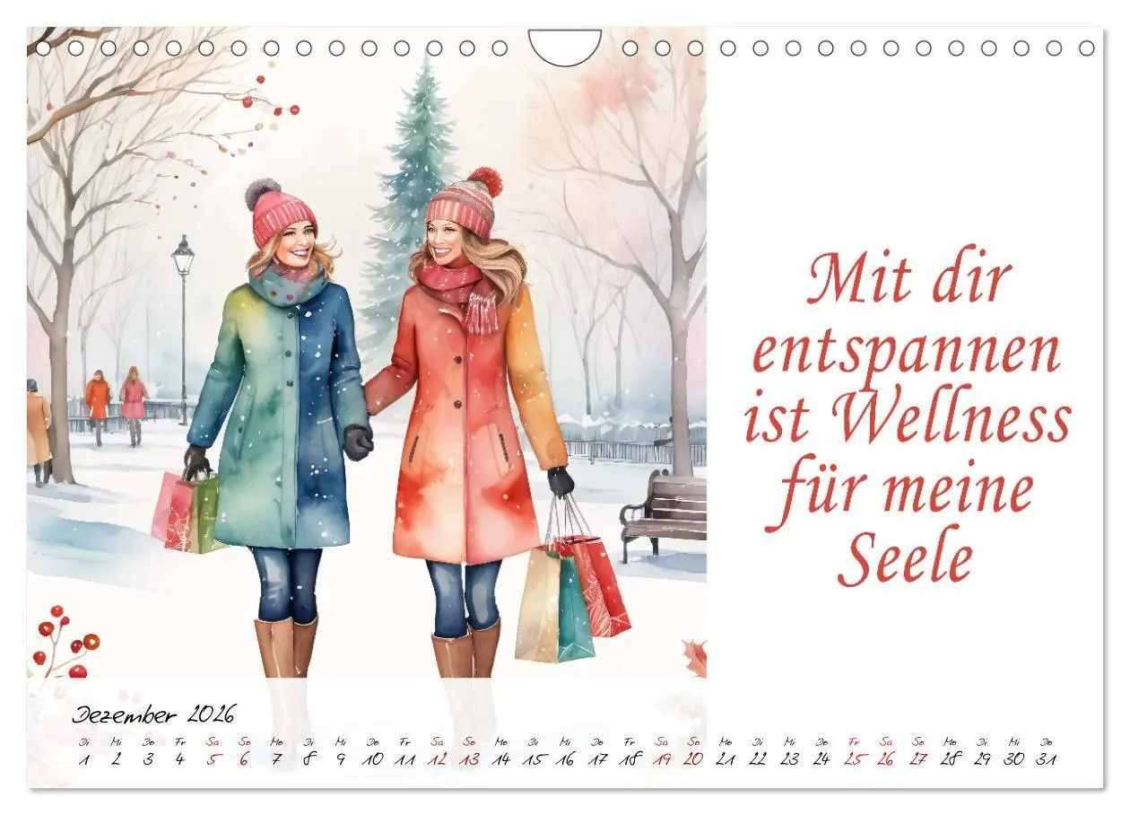 Bild: 9783457346693 | Beste Freundinnen (Wandkalender 2026 DIN A4 quer), CALVENDO...
