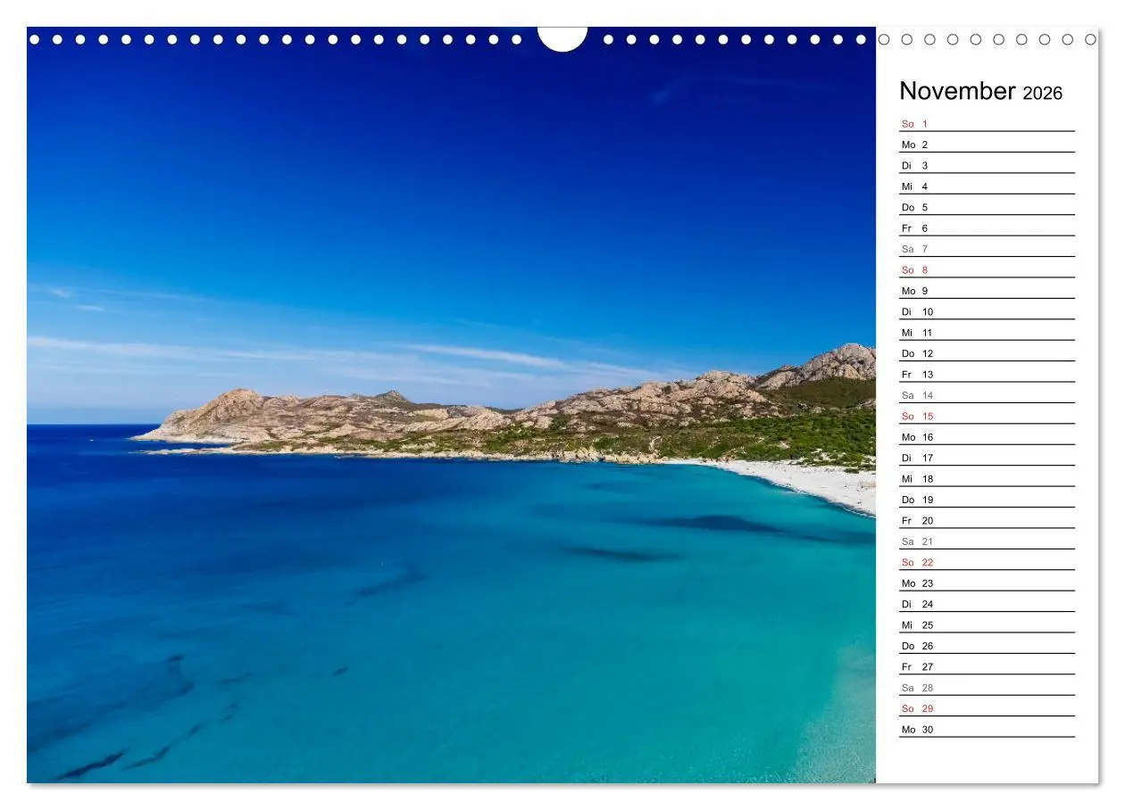 Bild: 9783457726693 | Wildromatisches Korsika (Wandkalender 2026 DIN A3 quer), CALVENDO...