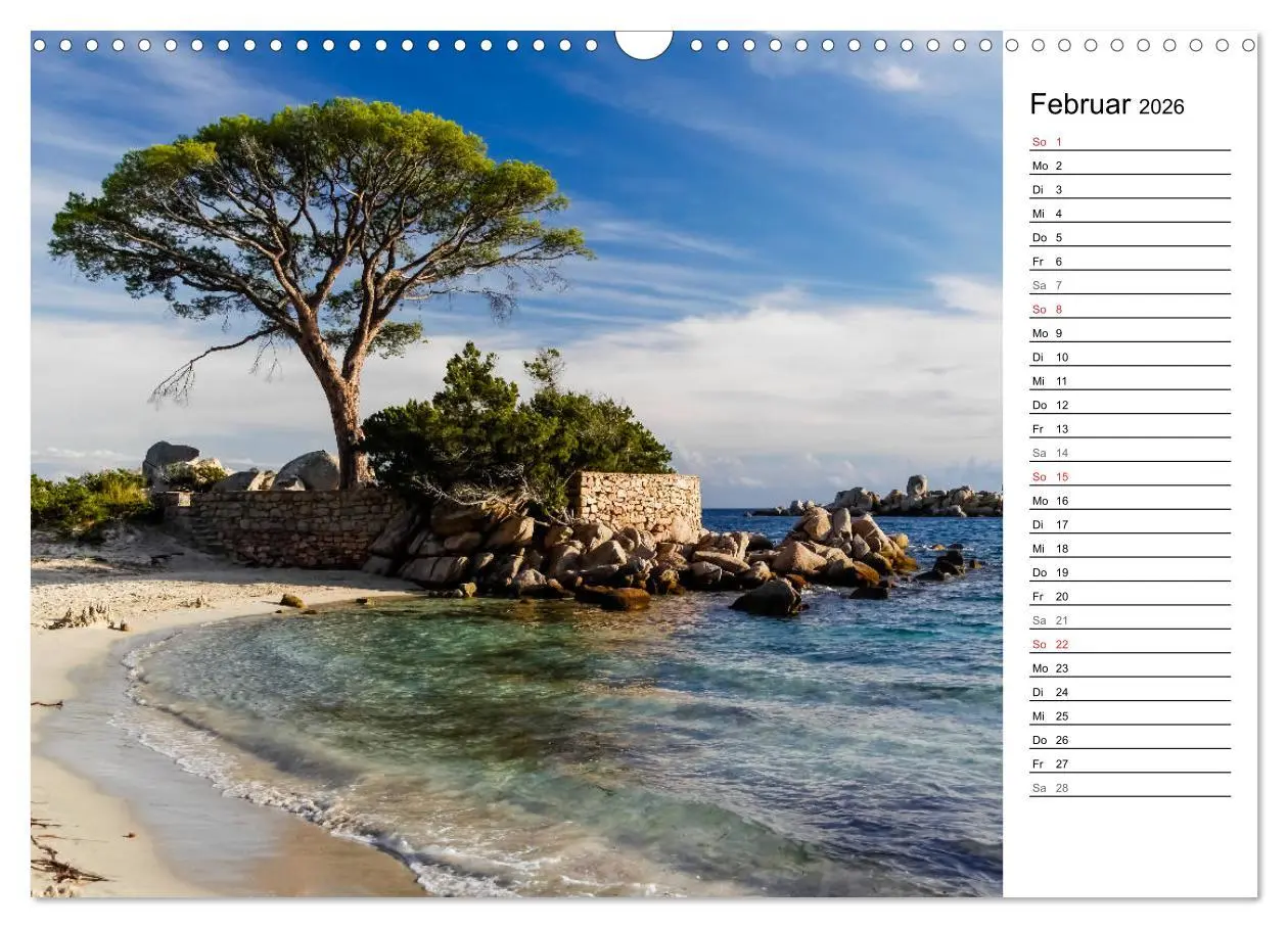 Bild: 9783457726693 | Wildromatisches Korsika (Wandkalender 2026 DIN A3 quer), CALVENDO...