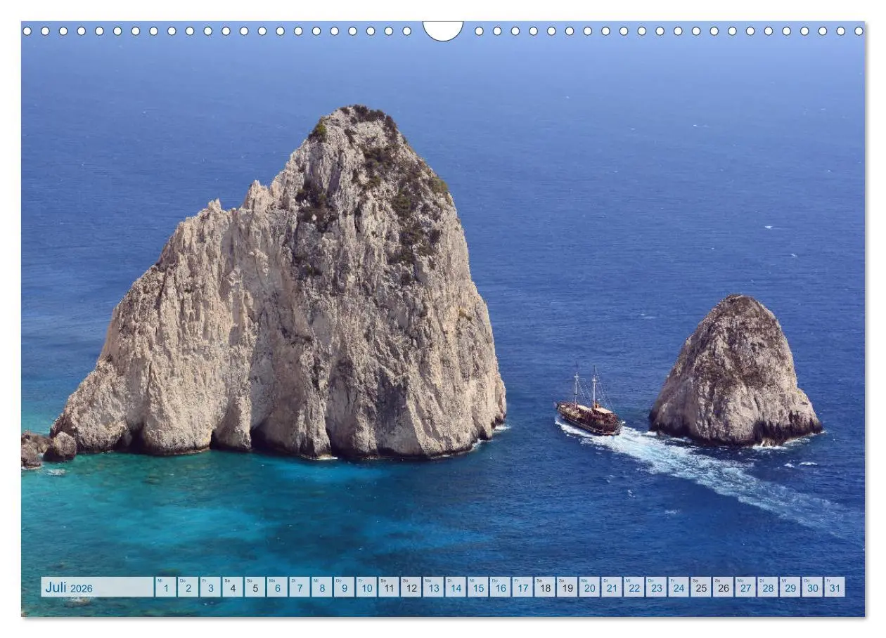 Bild: 9783457896693 | Zakynthos 2026 (Wandkalender 2026 DIN A3 quer), CALVENDO...