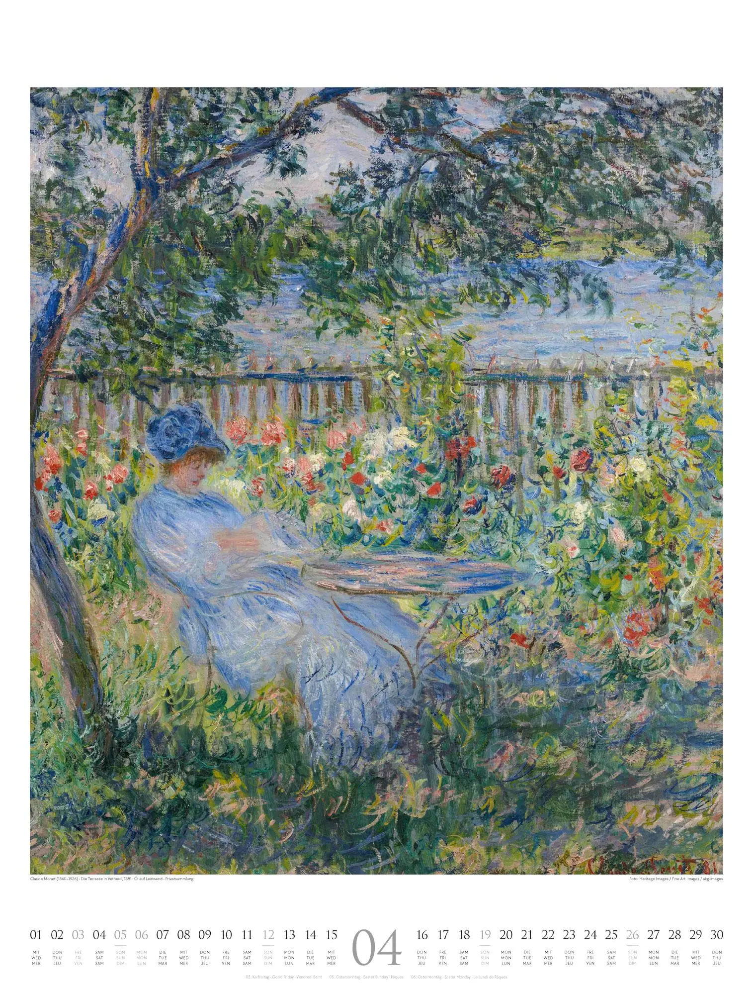 Bild: 9783838426693 | Claude Monet Kalender 2026 Wasser und Licht | Claude Monet | Kalender