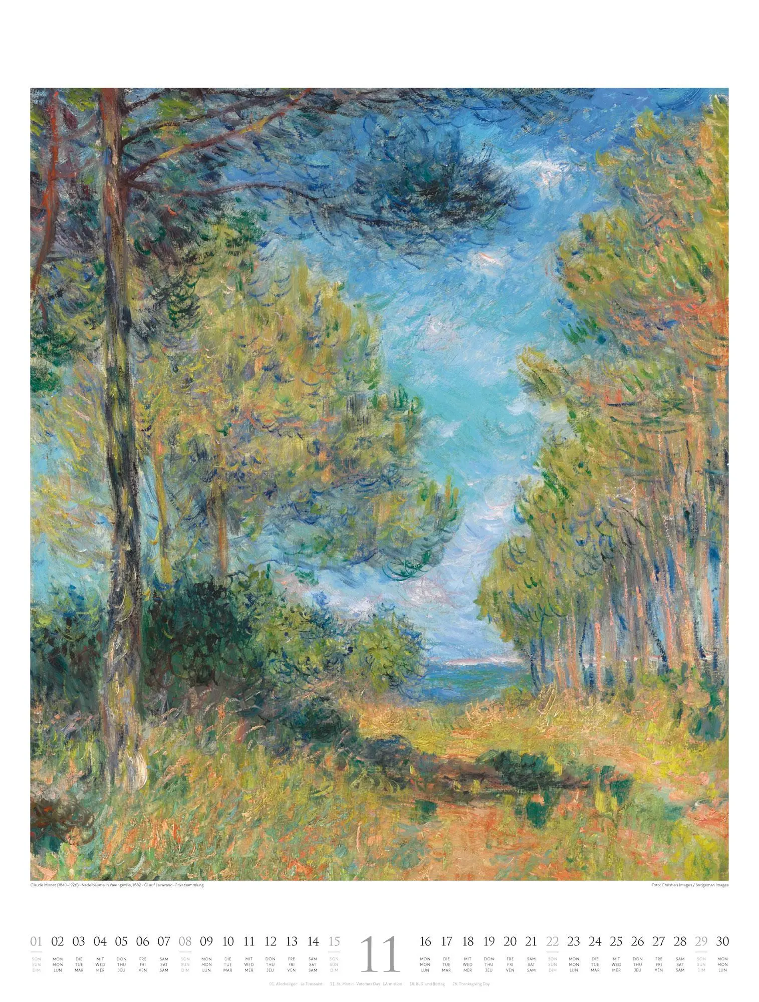 Bild: 9783838426693 | Claude Monet Kalender 2026 Wasser und Licht | Claude Monet | Kalender