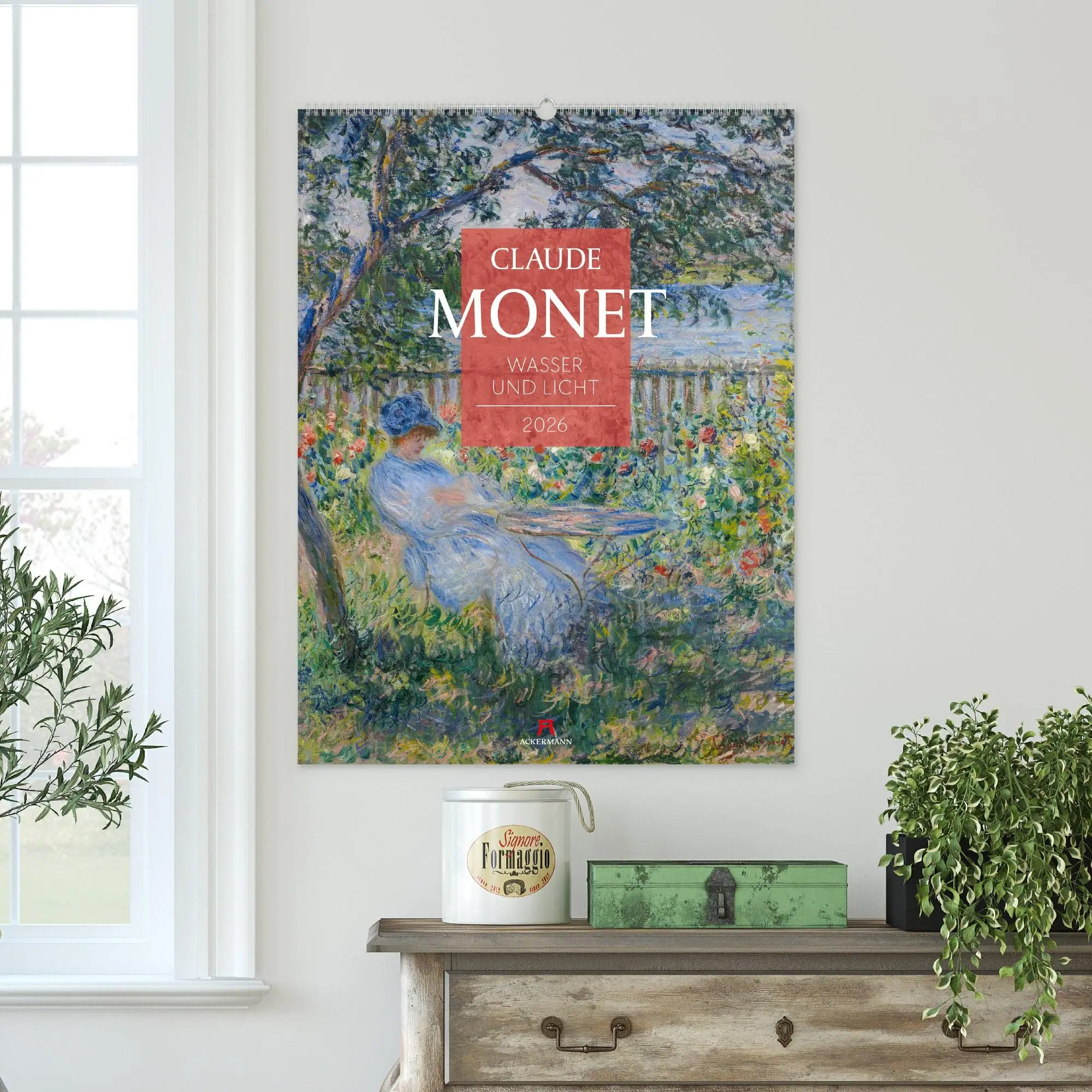 Bild: 9783838426693 | Claude Monet Kalender 2026 Wasser und Licht | Claude Monet | Kalender