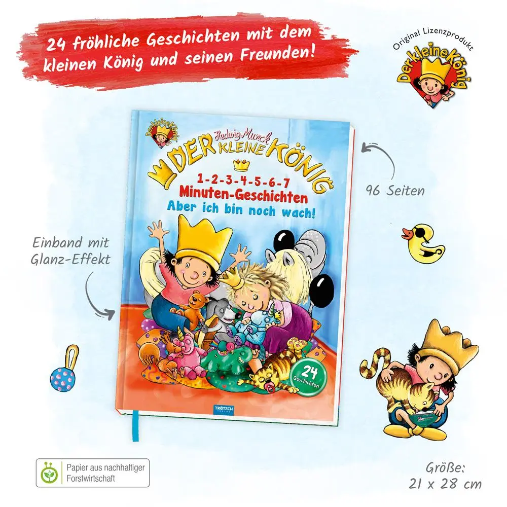 Bild: 9783965526693 | Trötsch Der kleine König Kinderbuch 1-2-3-4-5-6-7...