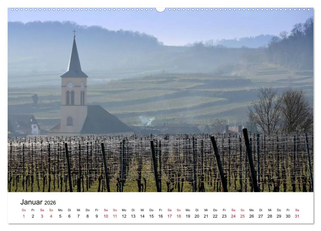 Bild: 9783516046793 | Impressionen vom Kaiserstuhl (Wandkalender 2026 DIN A2 quer),...