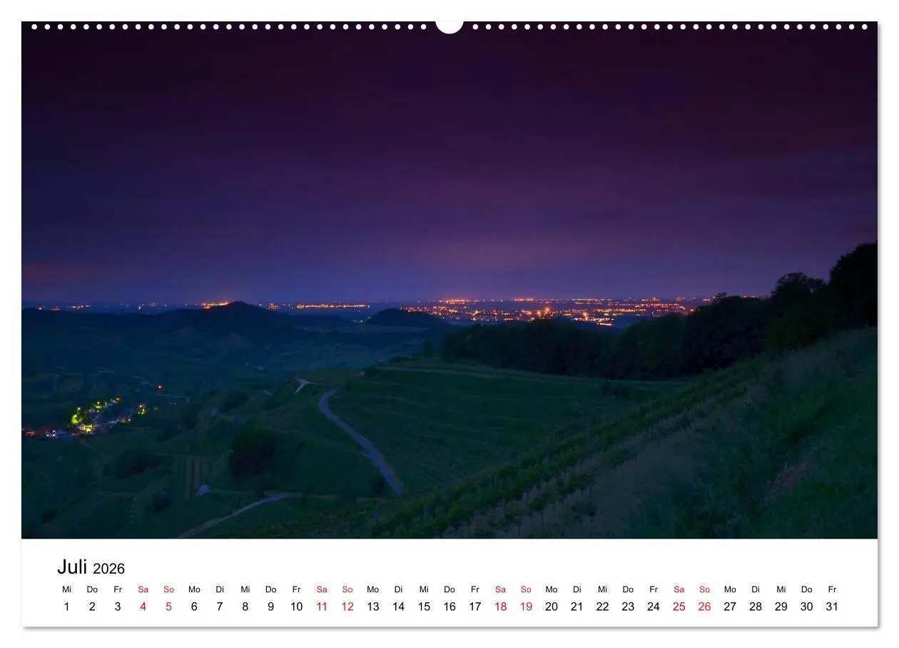 Bild: 9783516046793 | Impressionen vom Kaiserstuhl (Wandkalender 2026 DIN A2 quer),...